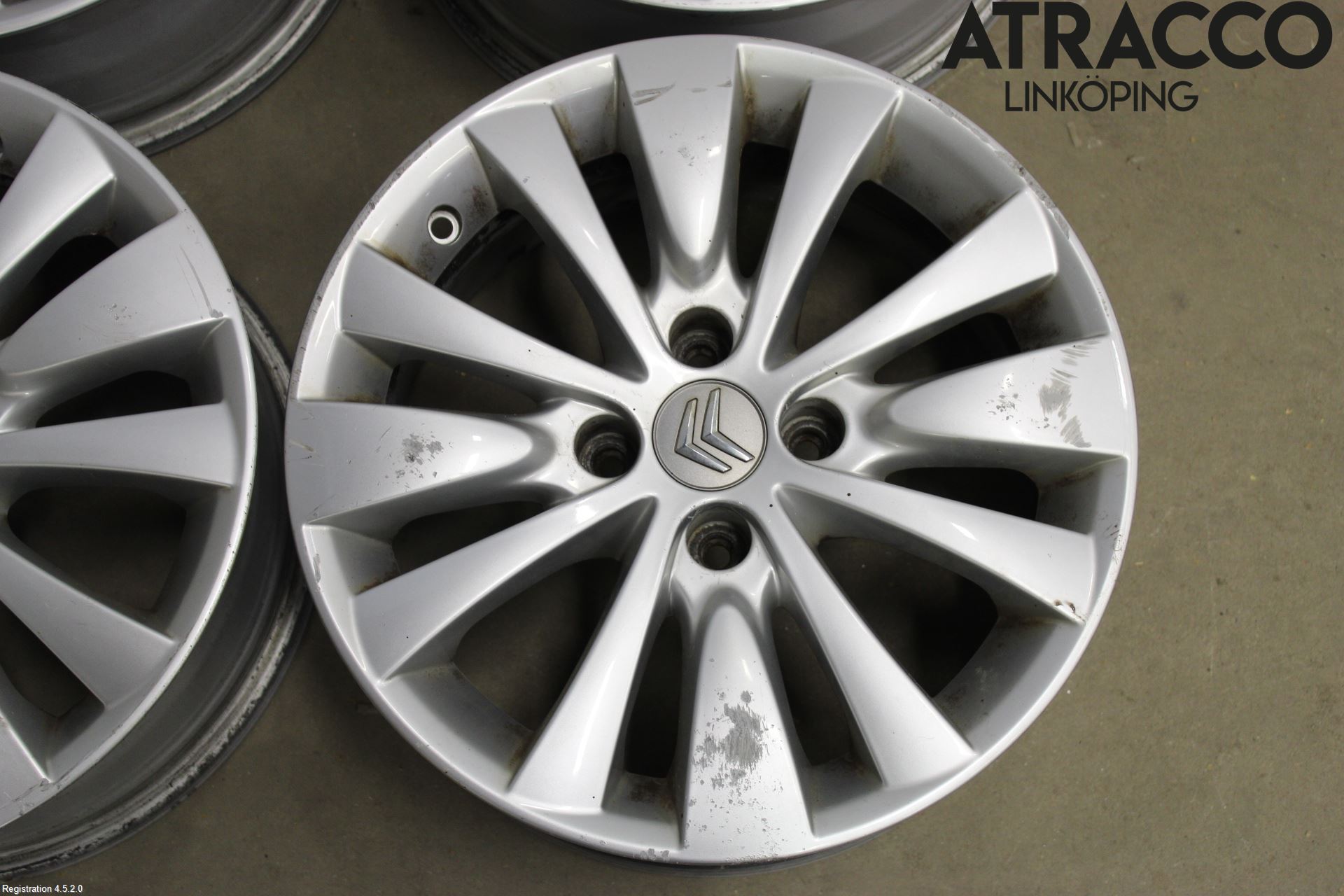 Citroen C4 GRAND PICASSO 07-13 Felg Aluminium Sett 4Stk