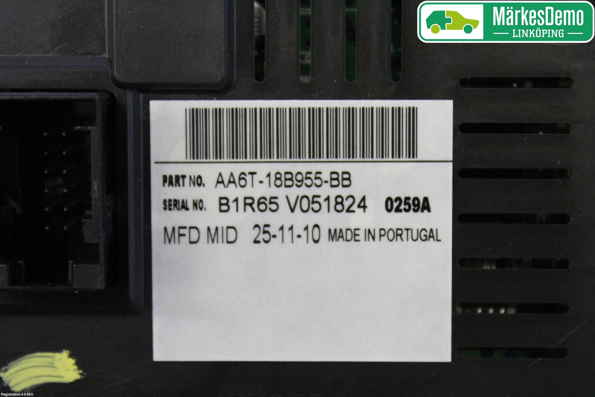 Ford FIESTA 09-12 Kjørecomputer