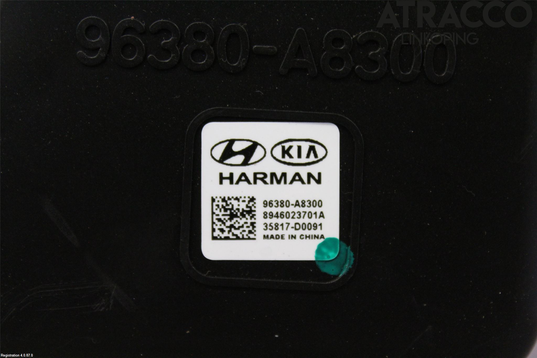 Kia OPTIMA 16-20 Innr Høyttaler