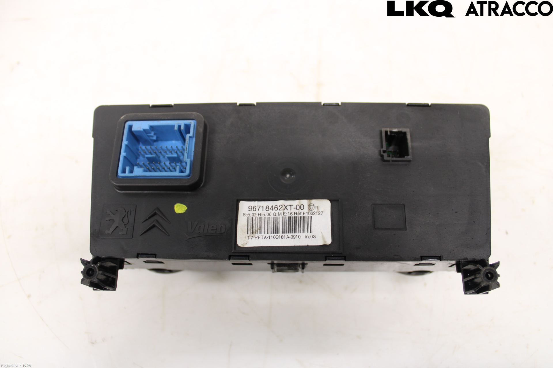 Peugeot RCZ Varme Ac Betjening-Display