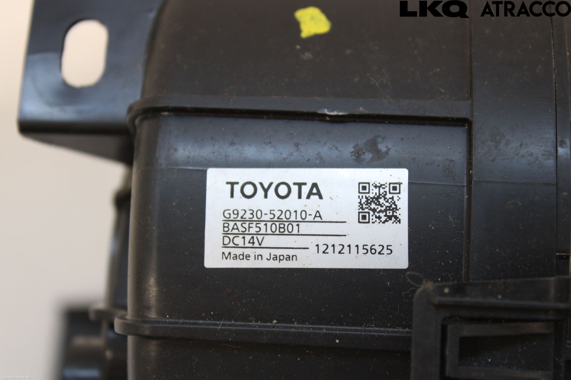 Toyota YARIS XP130 12-14 Kjølevifte Elektrisk