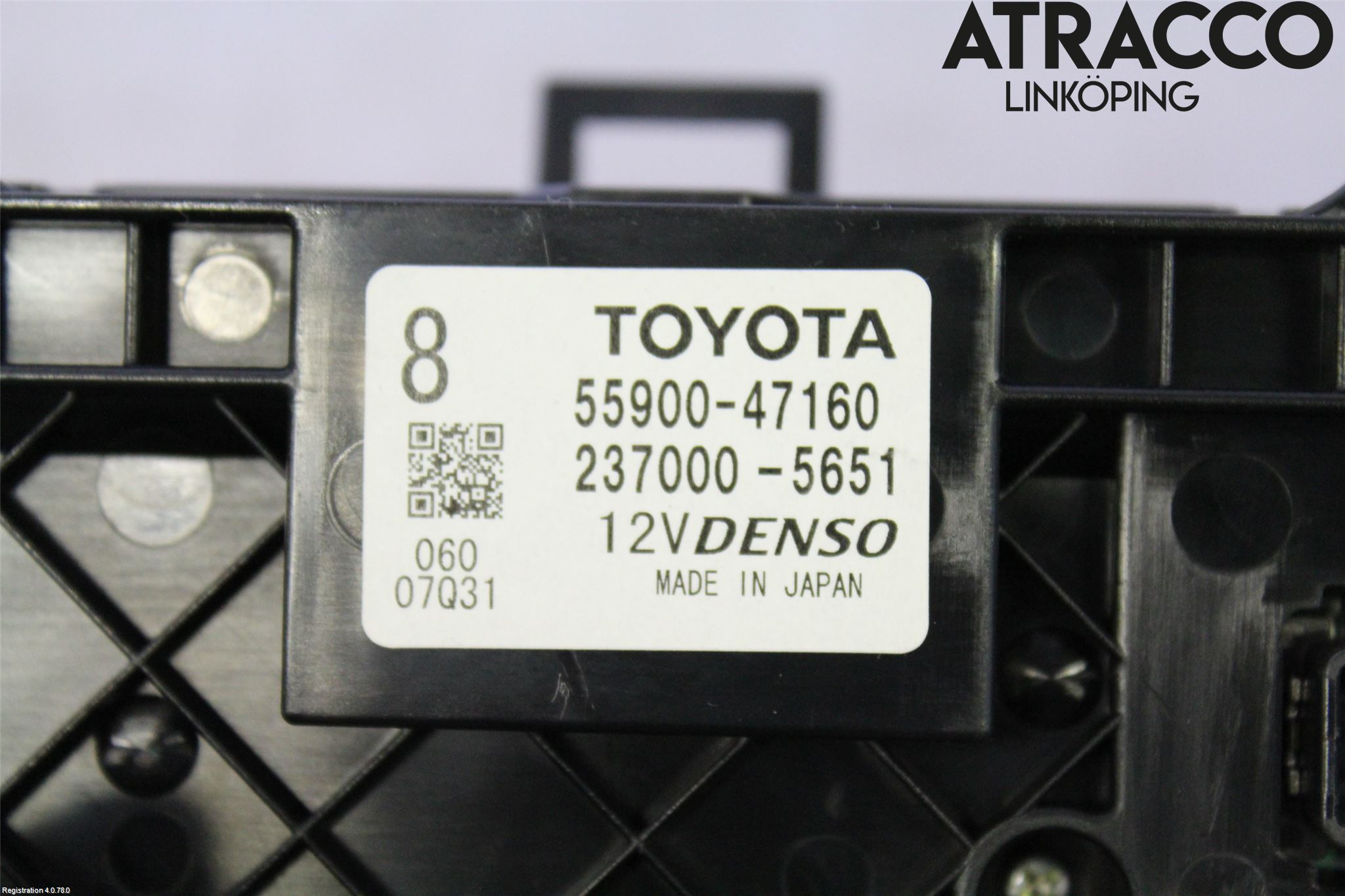 Toyota PRIUS+ ZVW40 12-20 Varme Ac Betjening-Display