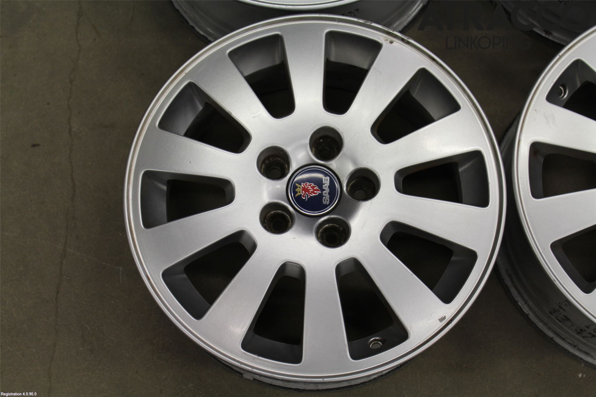 Saab 9-5 -05 Felg Aluminium Sett 4Stk