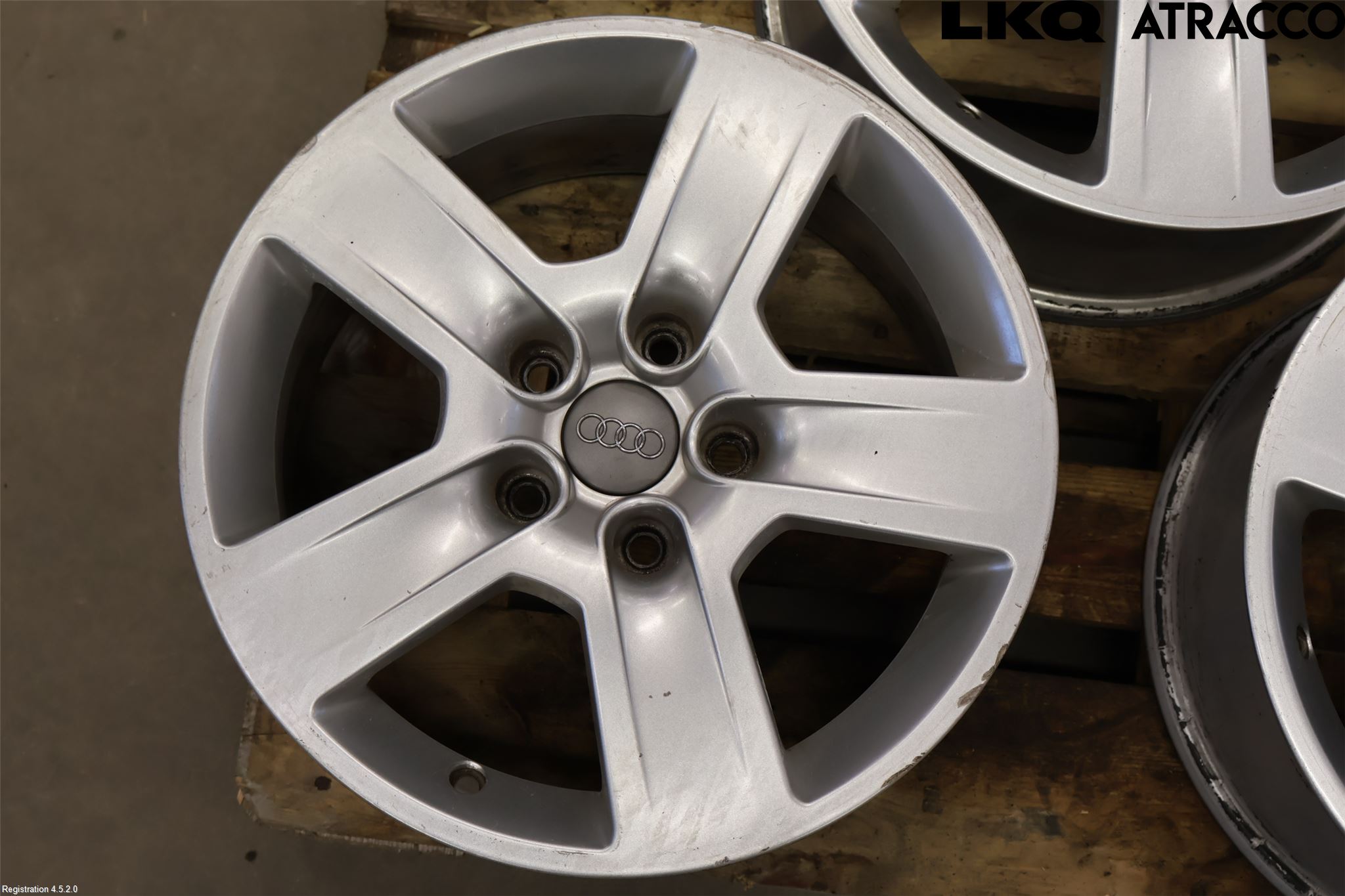 Audi A4/S4 05-07 Felg Aluminium Sett 4Stk