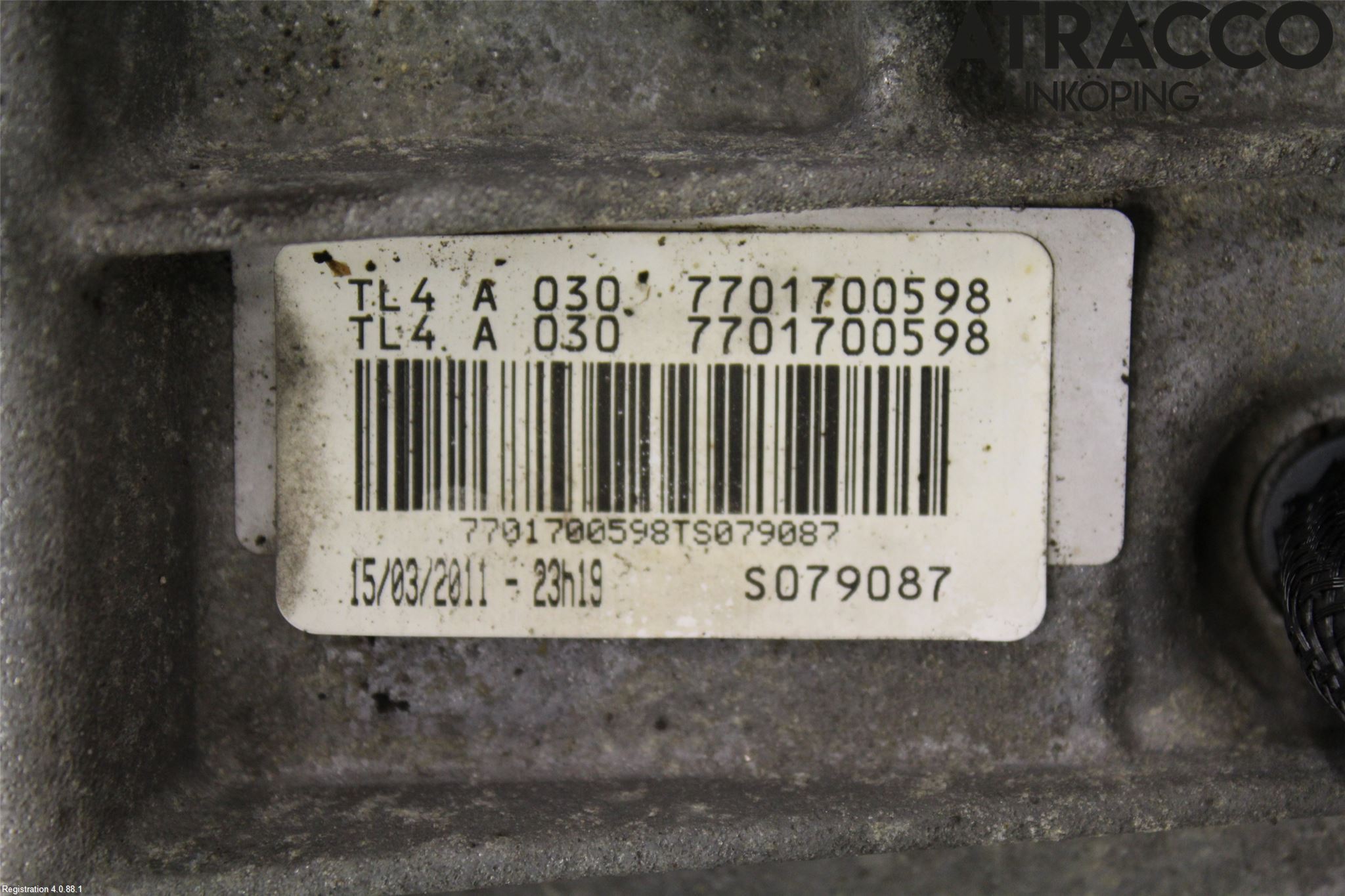 Renault MEGANE III 09-15 Gearkasse 6 Trinn