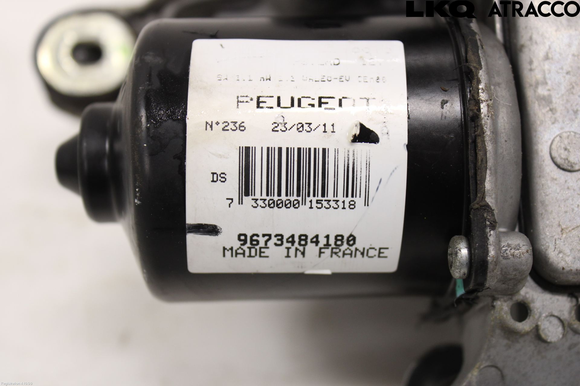 Peugeot RCZ Viskermotor Frontrute