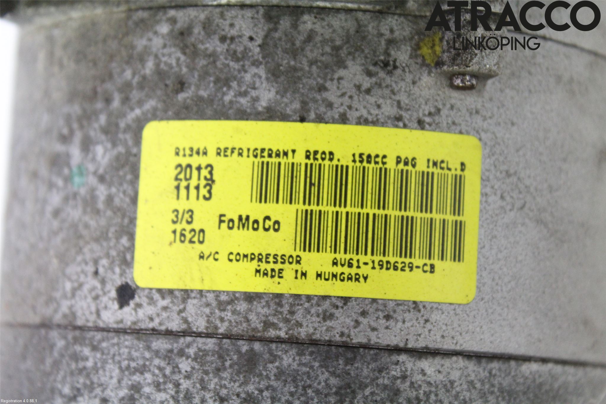 Ford FOCUS 11-14 Varme Ac Kompressor