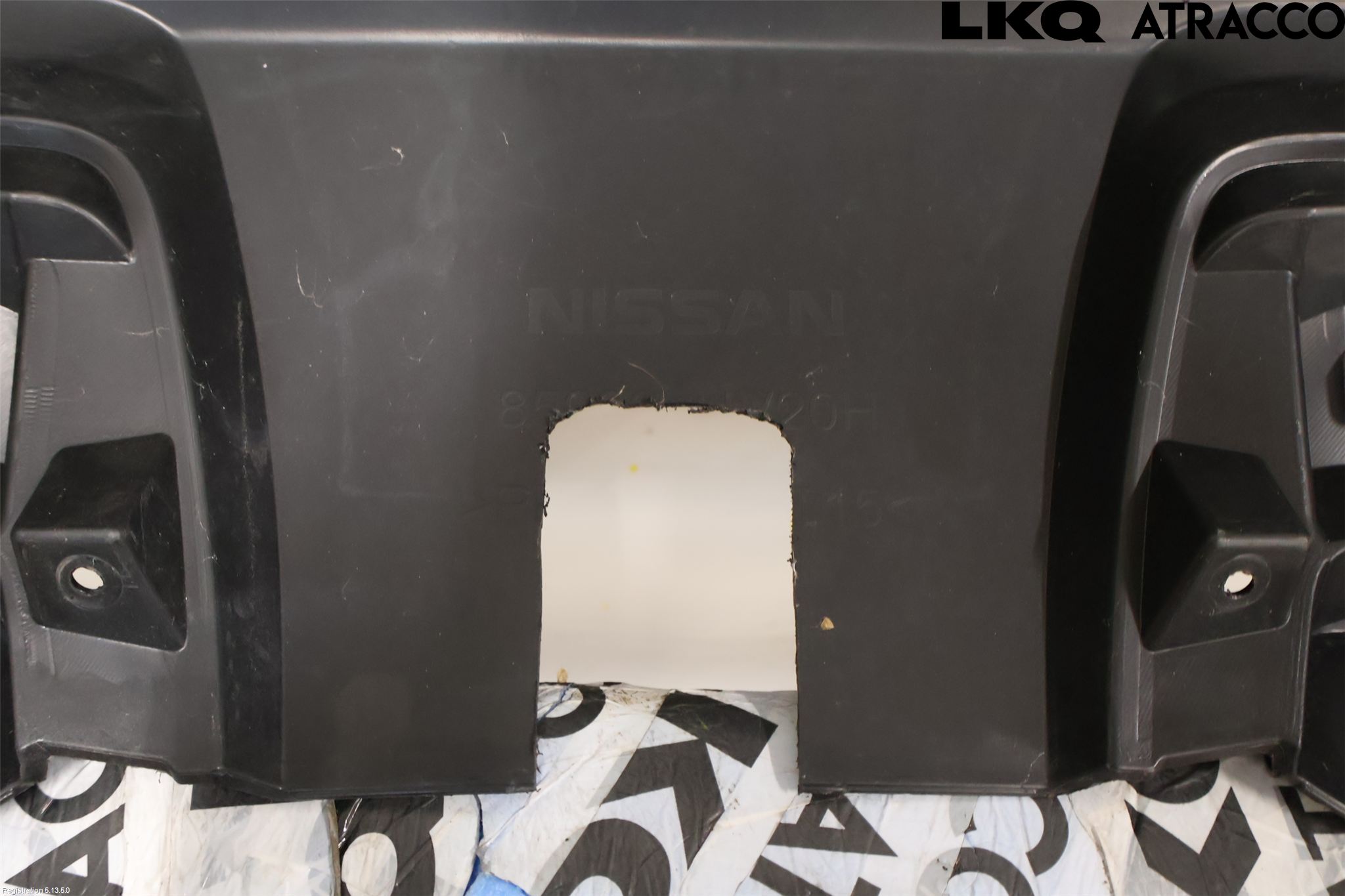 Nissan QASHQAI 17-21 Støtfanger Bak Overtrekk