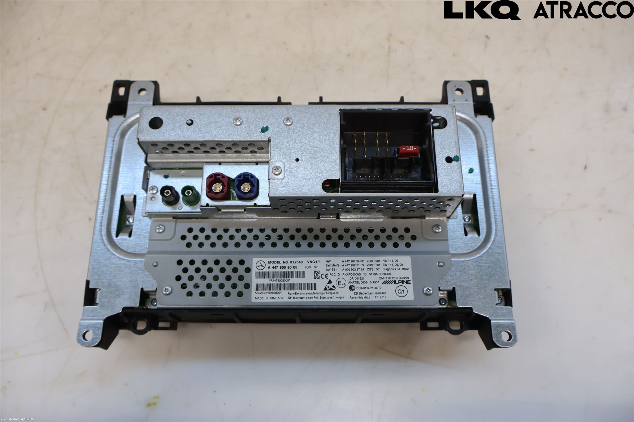 Mercedes-Benz MB VITO/V-KLASS (W640,W447,W448) 14- Stereo Radio Med Cd