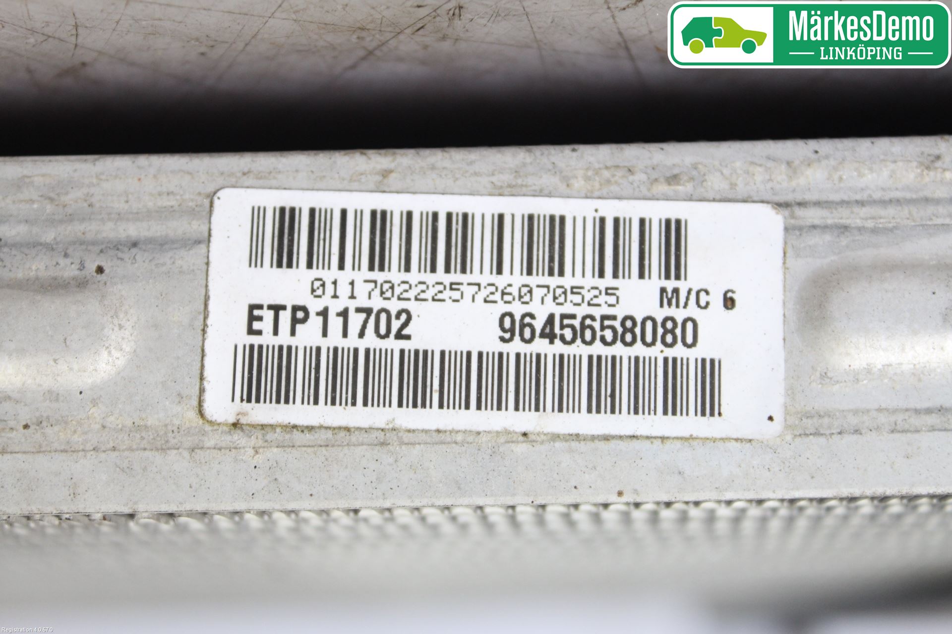 Citroen C4 GRAND PICASSO 07-13 Radiator Manuell