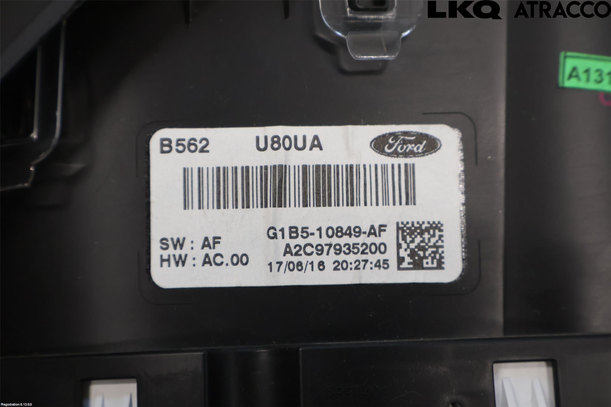 Ford KA+ 16-20 Instr Kombinert