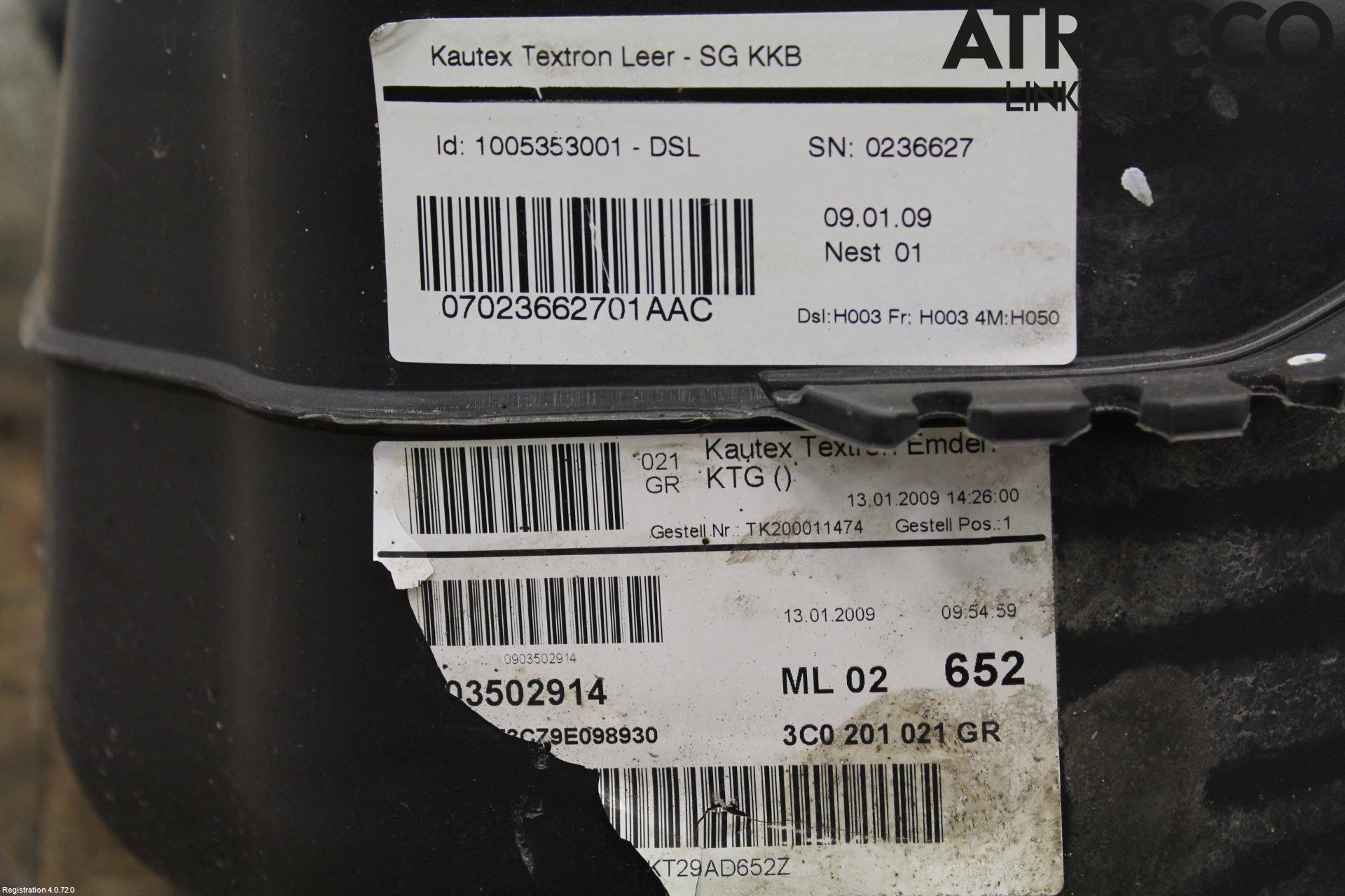 Volkswagen VW PASSAT 05-11 Drivstofftank Diesel