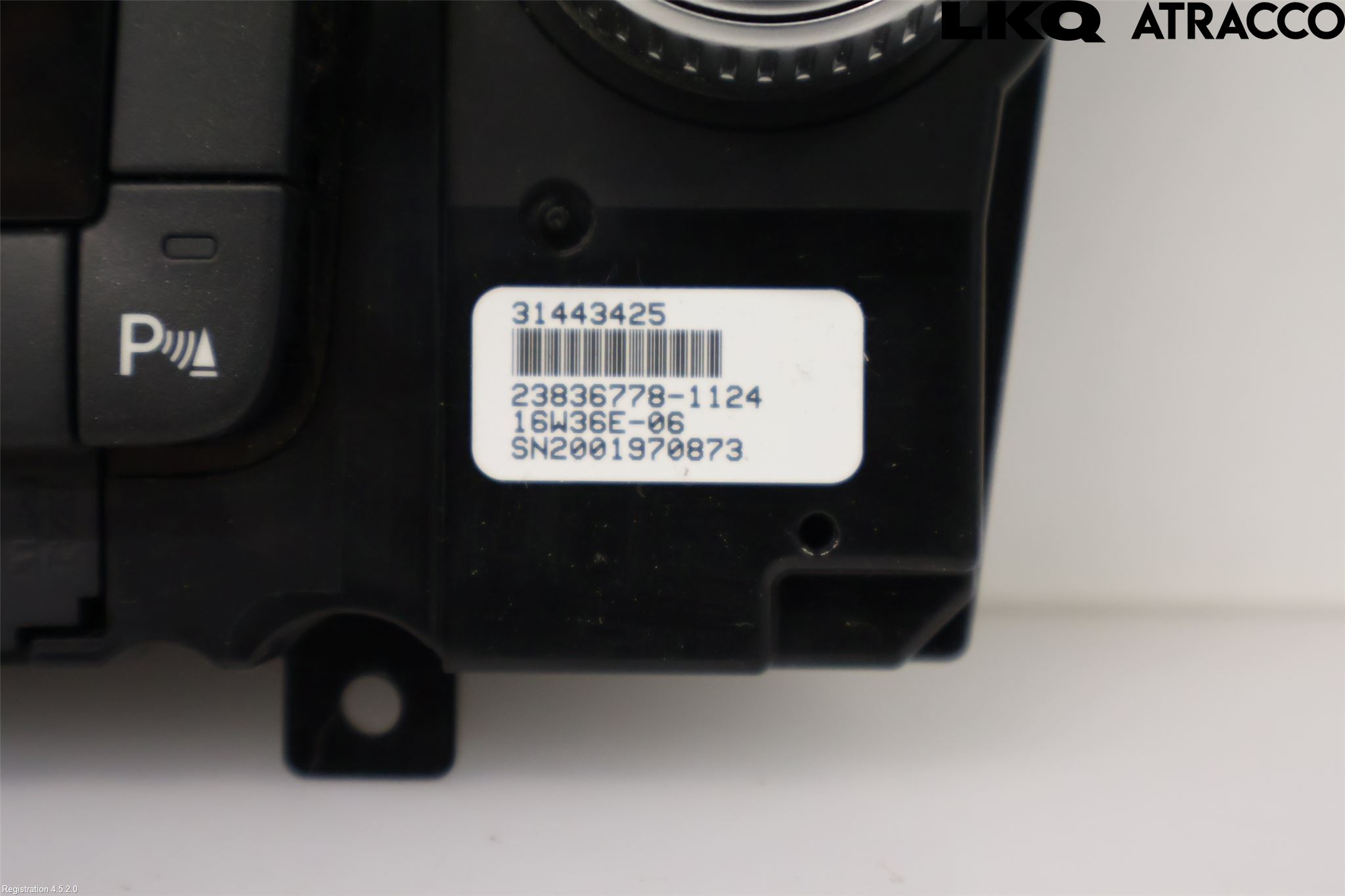Volvo V60 14-18 Varme Ac Betjening-Display