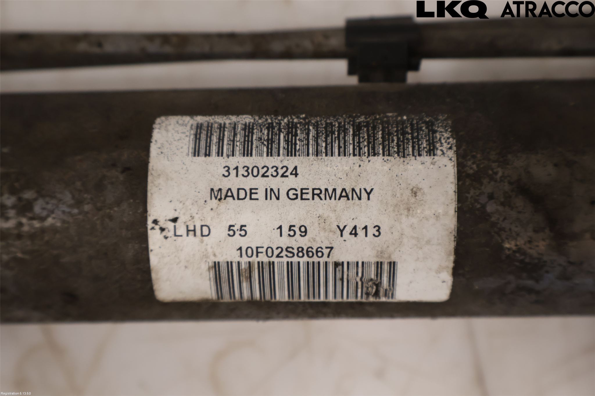 Volvo XC60 09-13 Servo Snekke - Tannstang