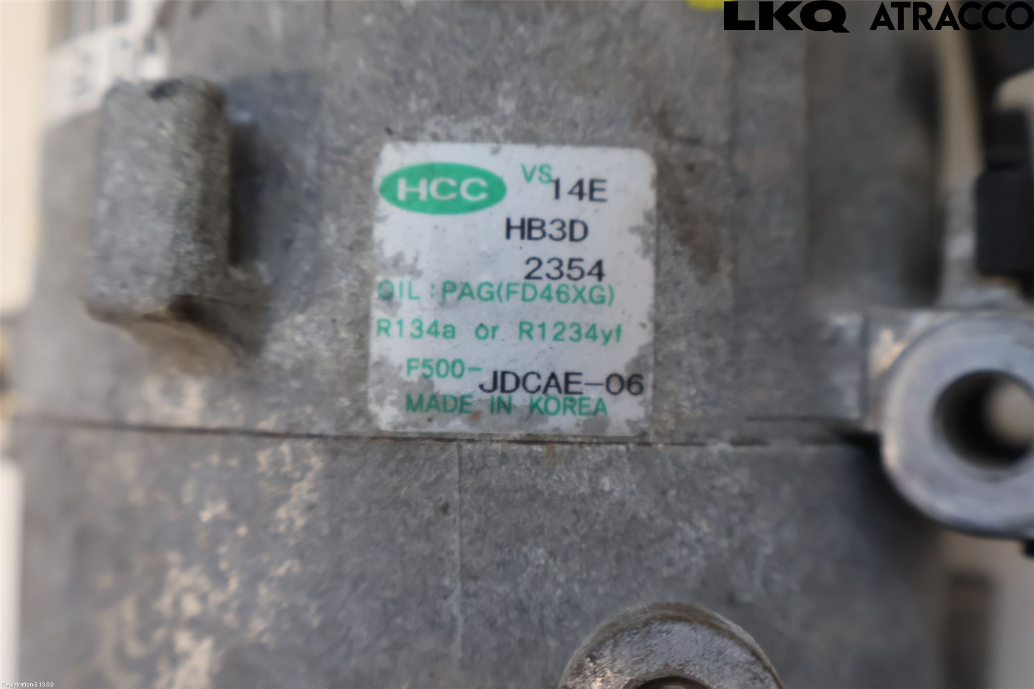 Hyundai i30 GD 13-17 Varme Ac Kompressor