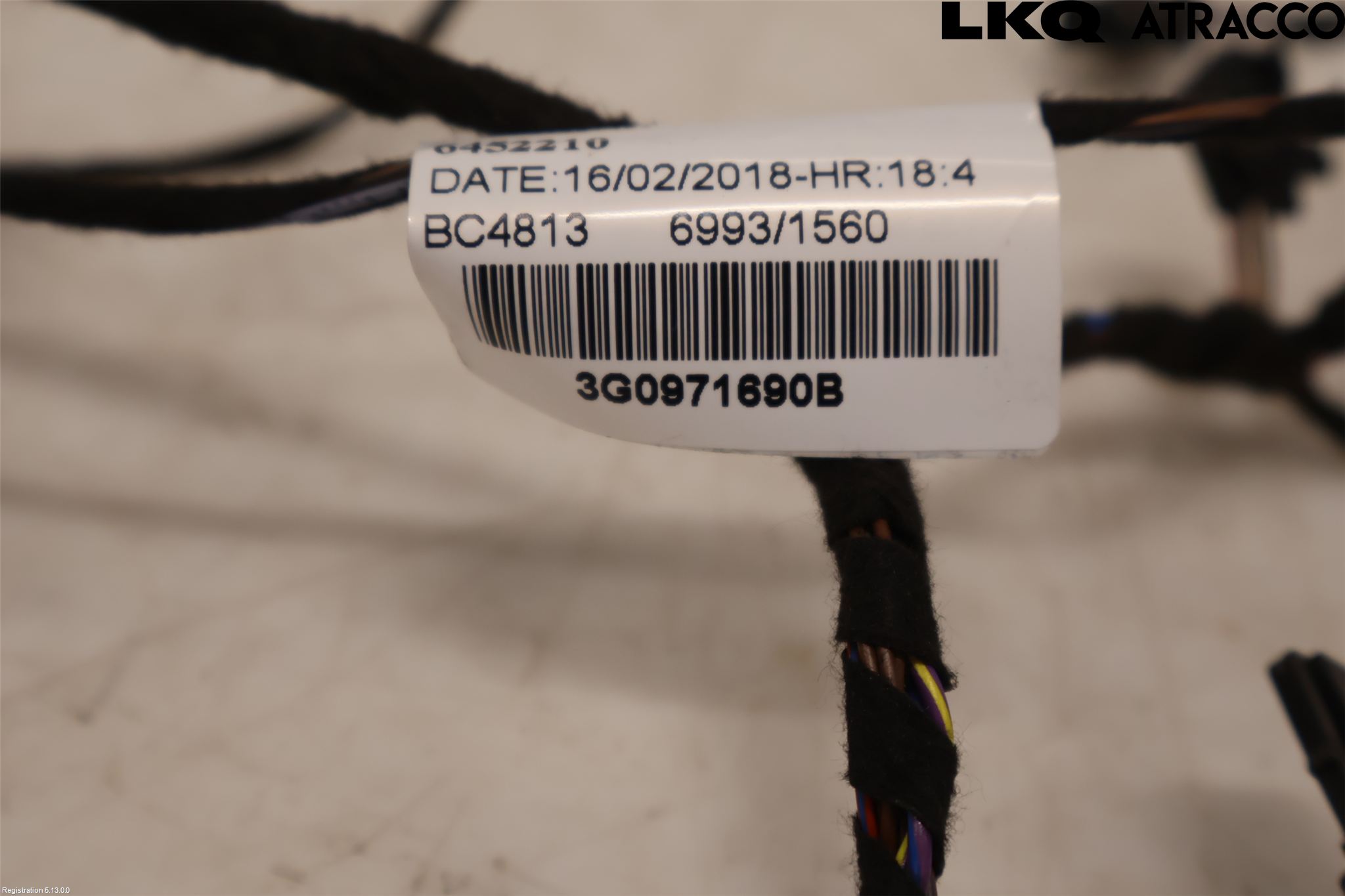 Volkswagen VW PASSAT 15-19 Ledningsnett