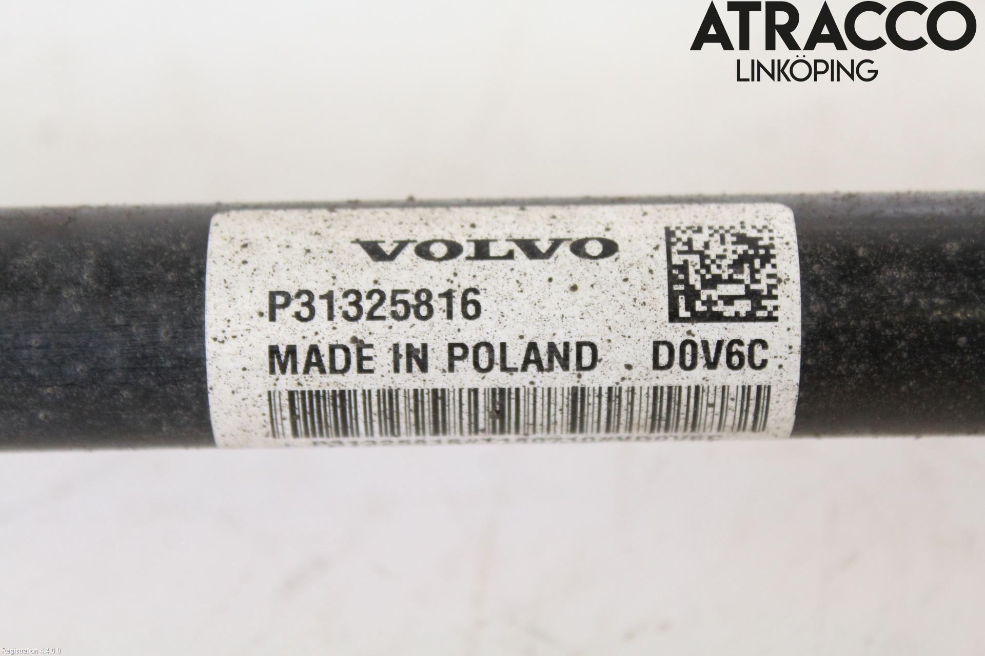 Volvo XC60 18- Drivaksel Bak Kompl Venstre