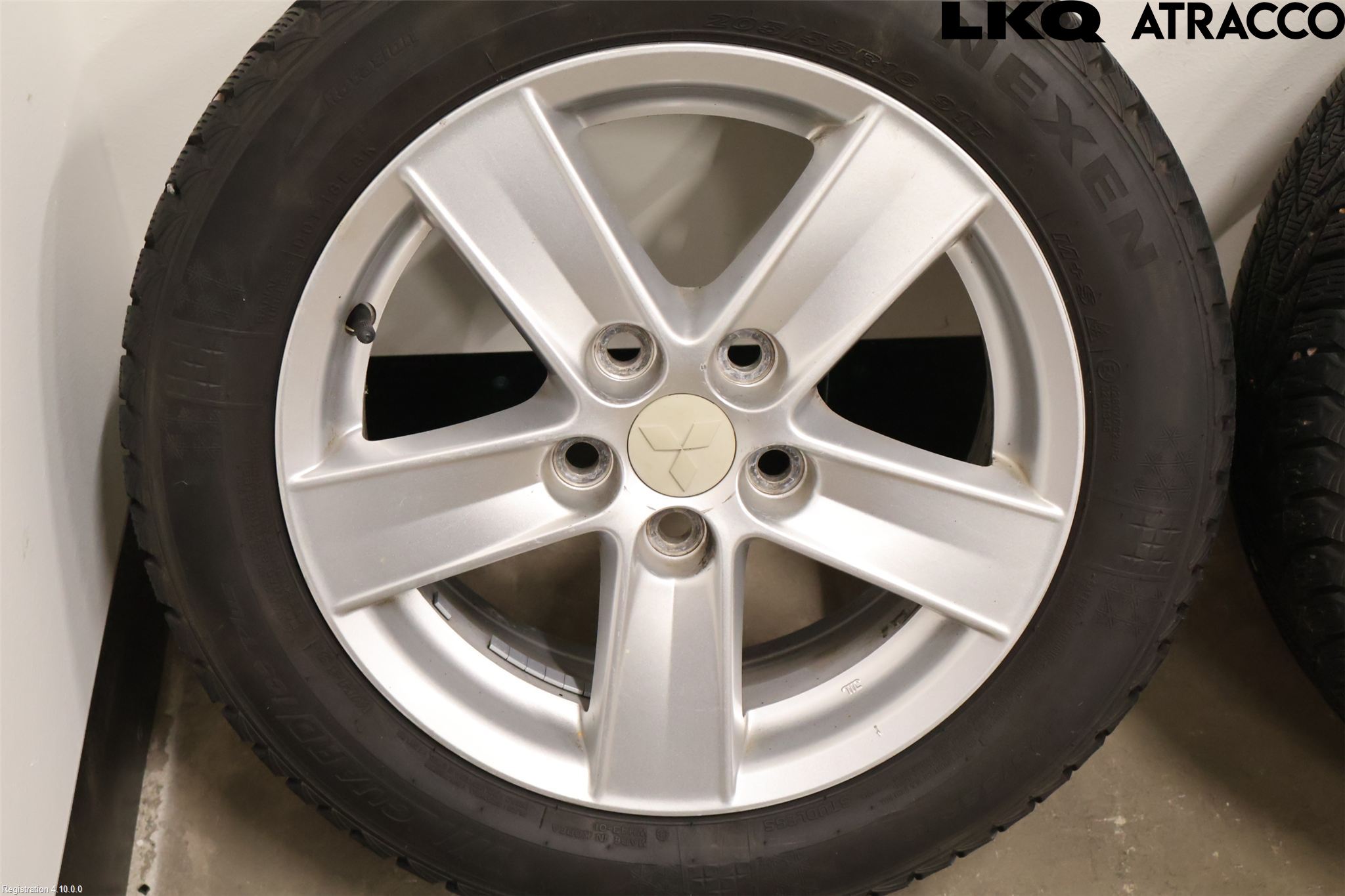 Mitsubishi LANCER 07-14 Dekk Vinter På Alu Felg 4Stk