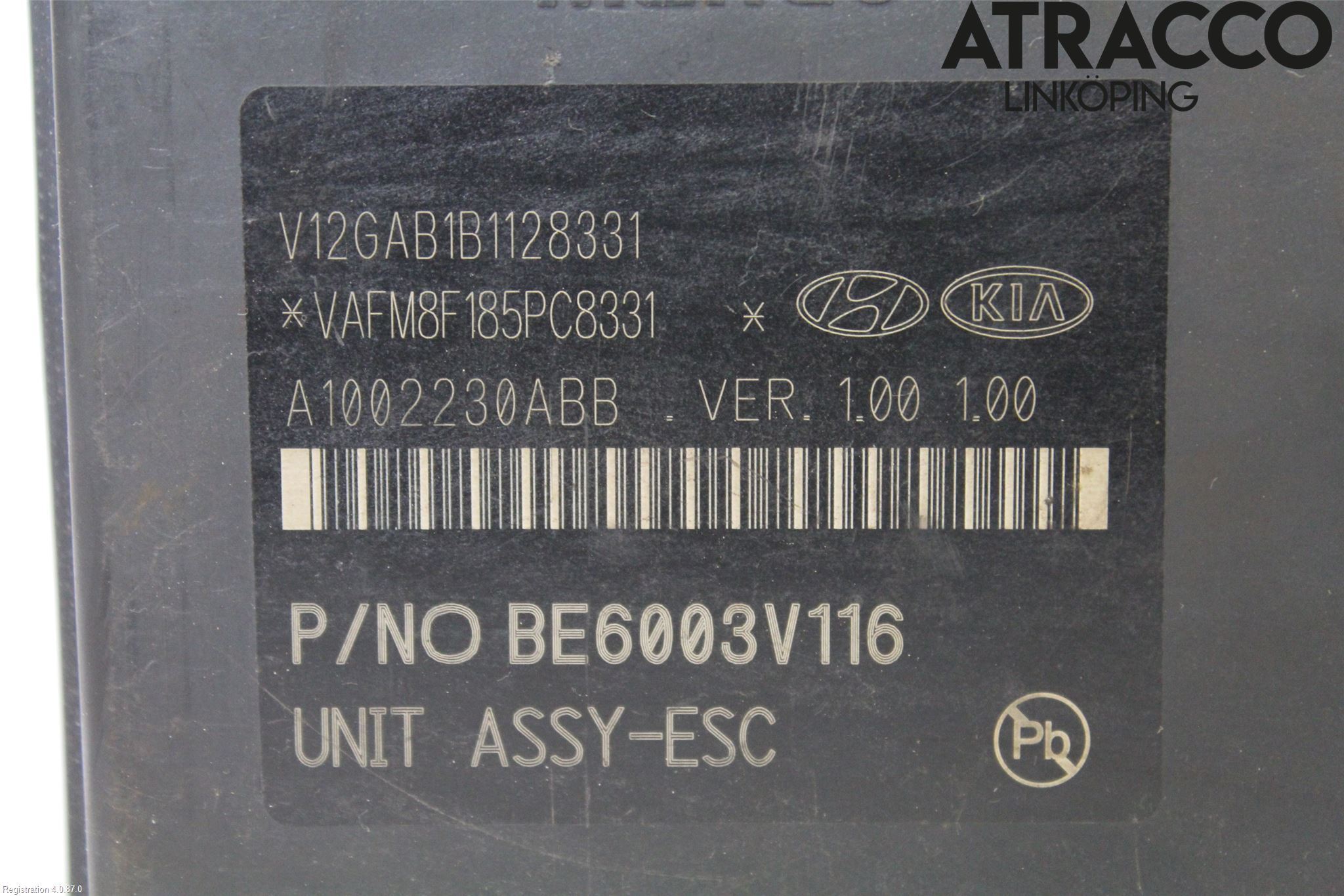 Kia STONIC 18->> Abs Hydraulikkaggregat