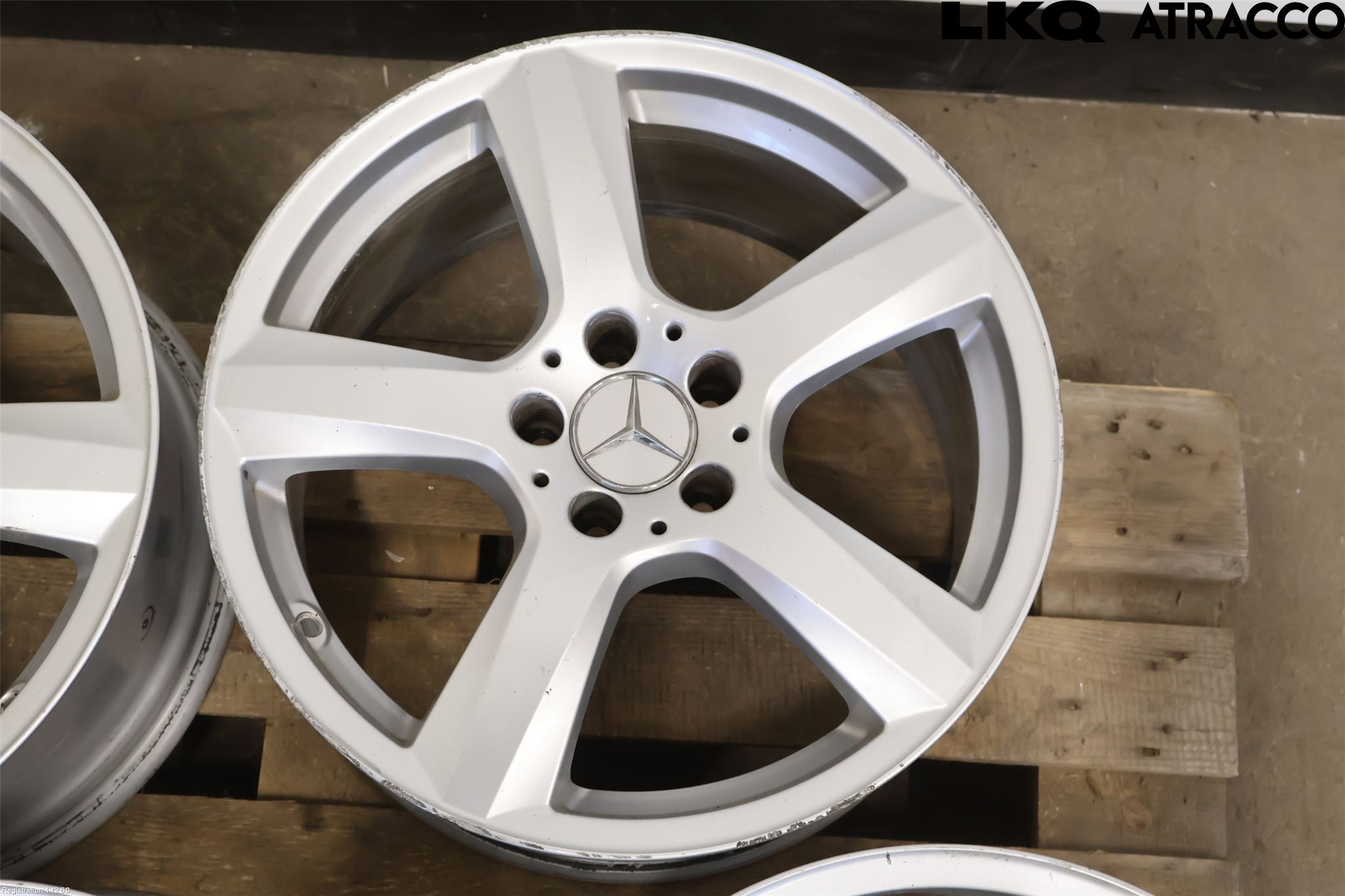 Mercedes-Benz MB E-KLASS (W211) 02-09 Felg Aluminium Sett 4Stk