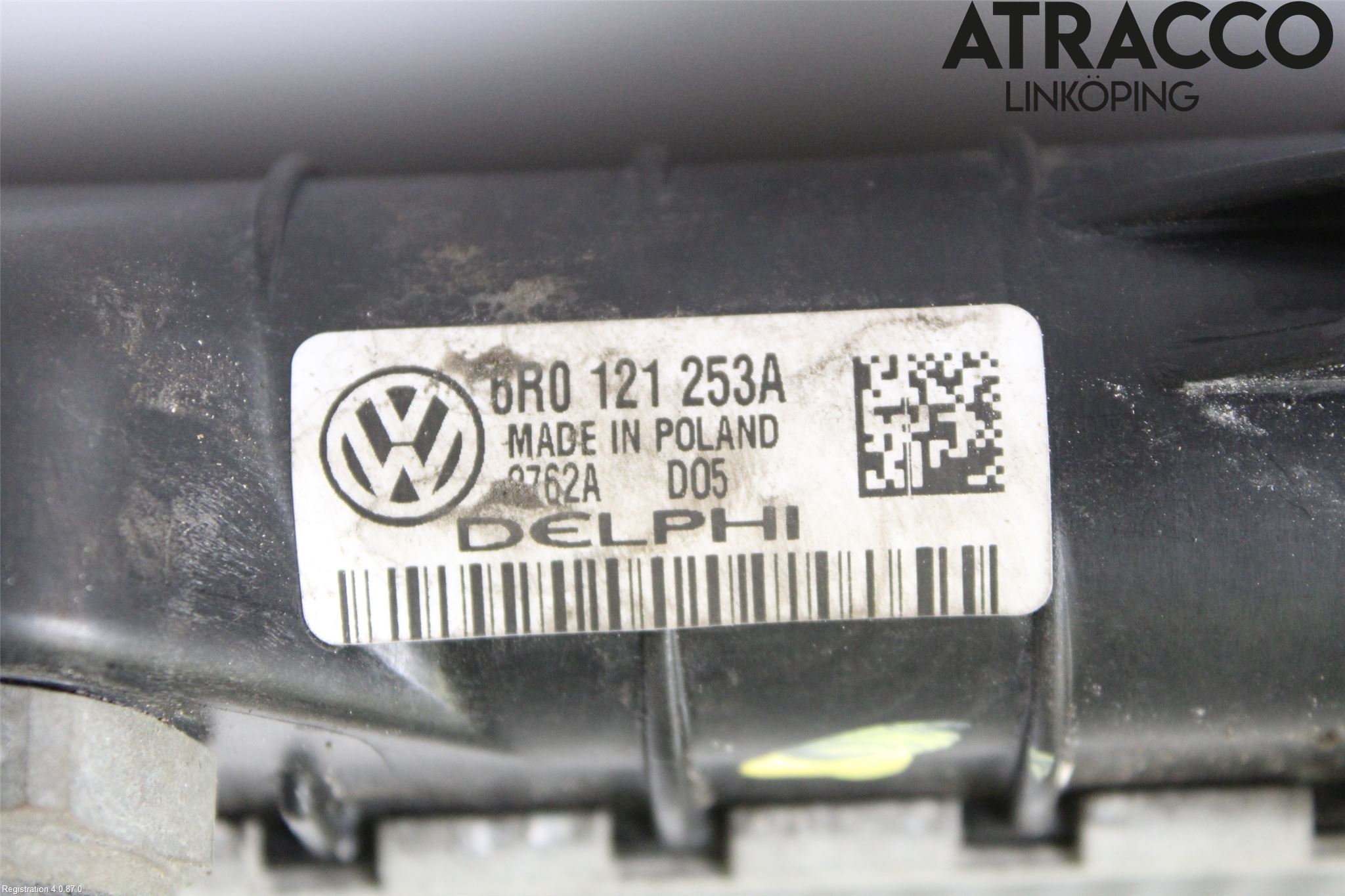 Volkswagen VW POLO 10-17 Radiator Manuell