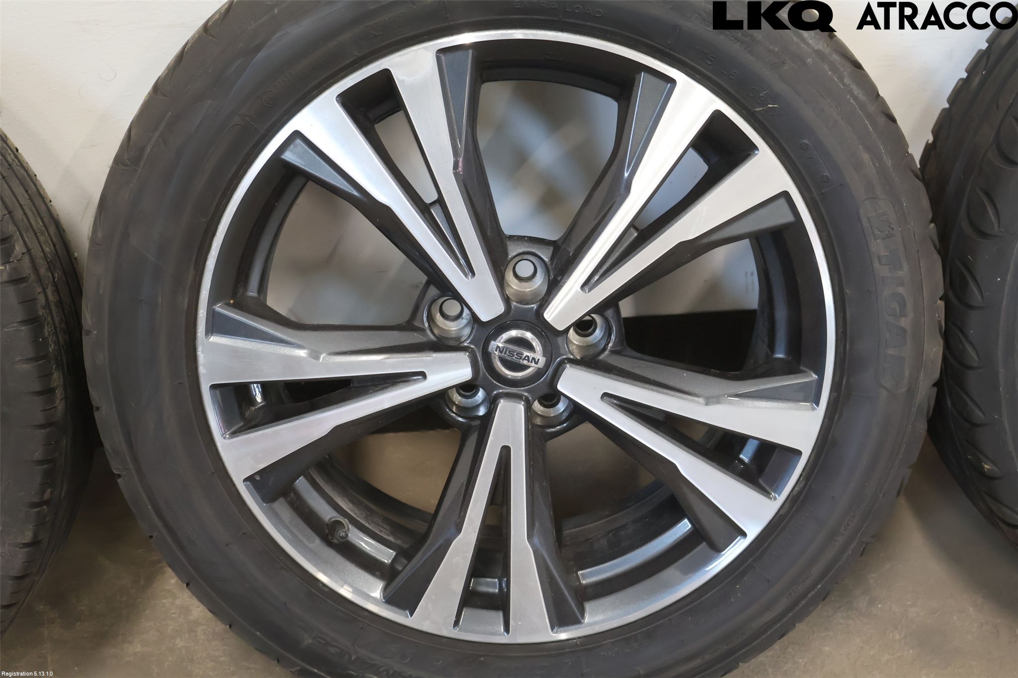 Nissan QASHQAI 17-21 Dekk Sommer På Alu Felg 4Stk