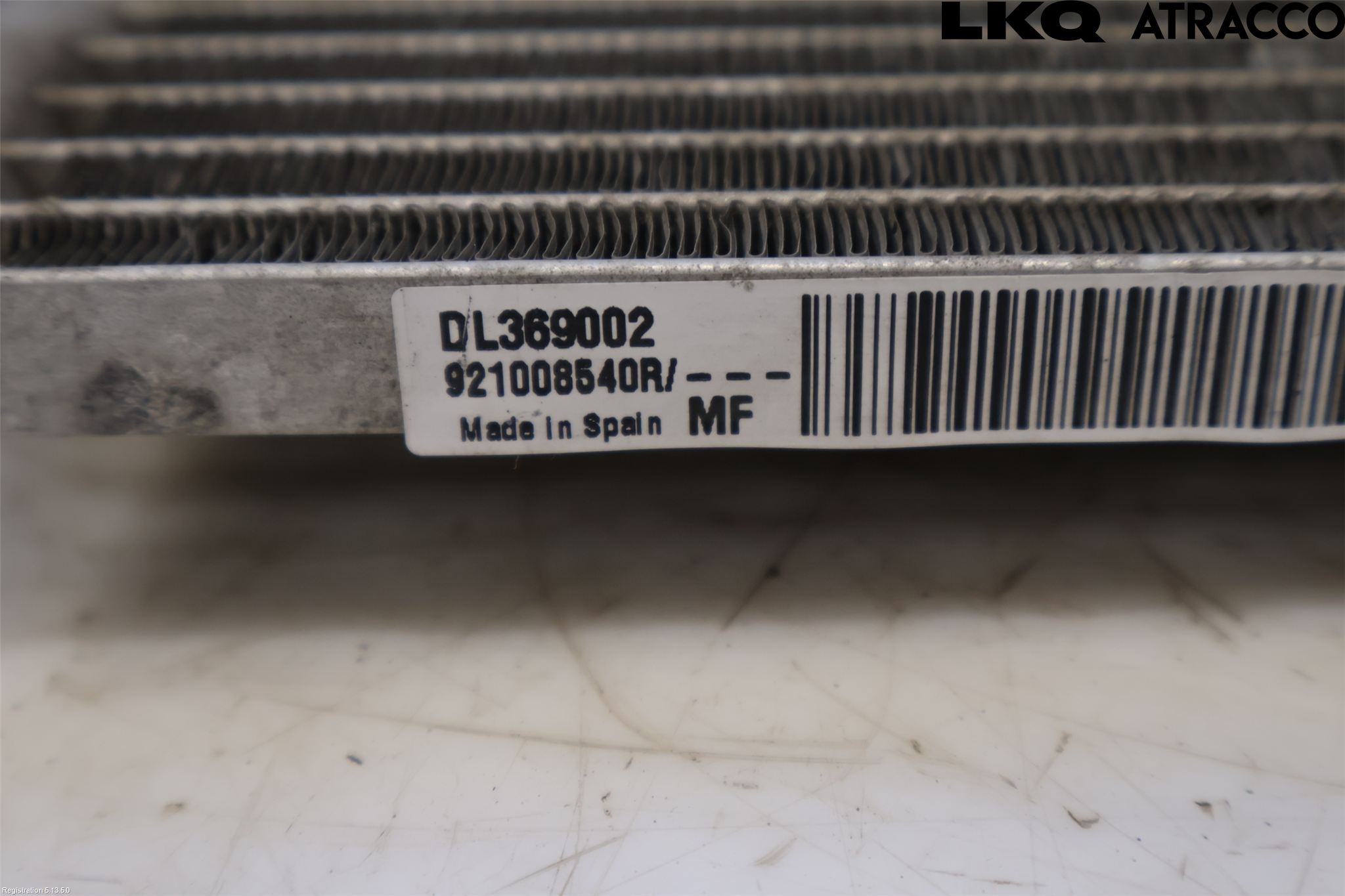 Renault MEGANE IV 16-23 Varme Ac Kondenser-Kjøler