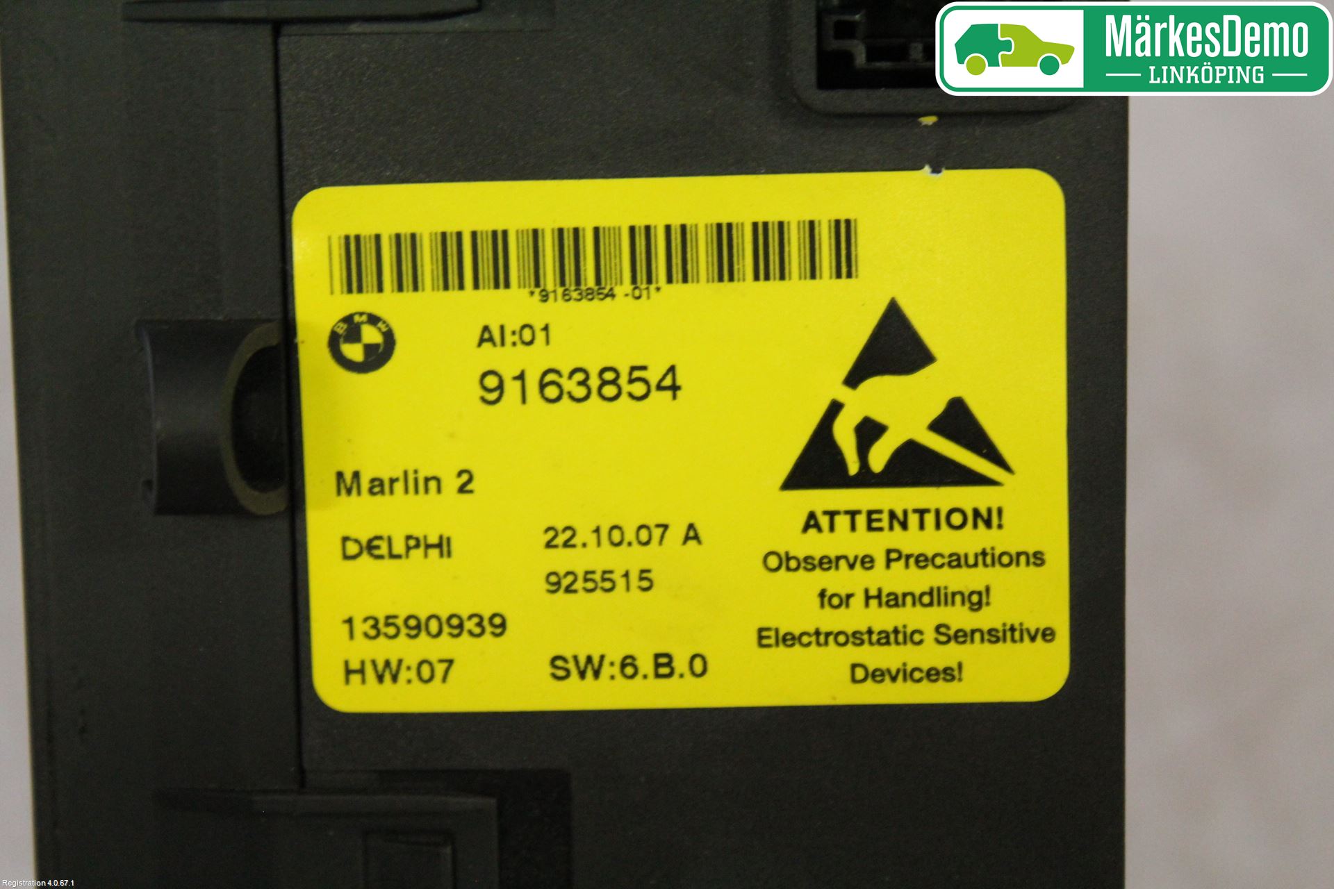 BMW 6 E63/64    02-10 Bryter Varmesete