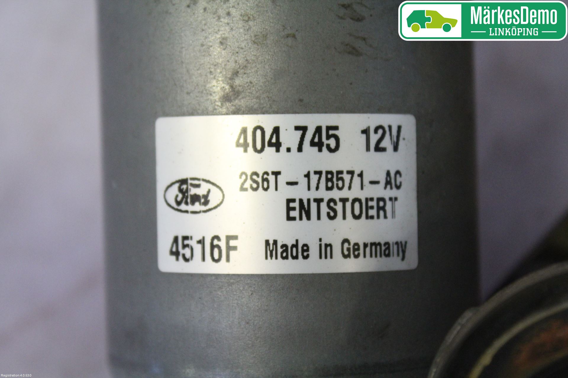 Ford FIESTA     06-08 Viskermotor Frontrute
