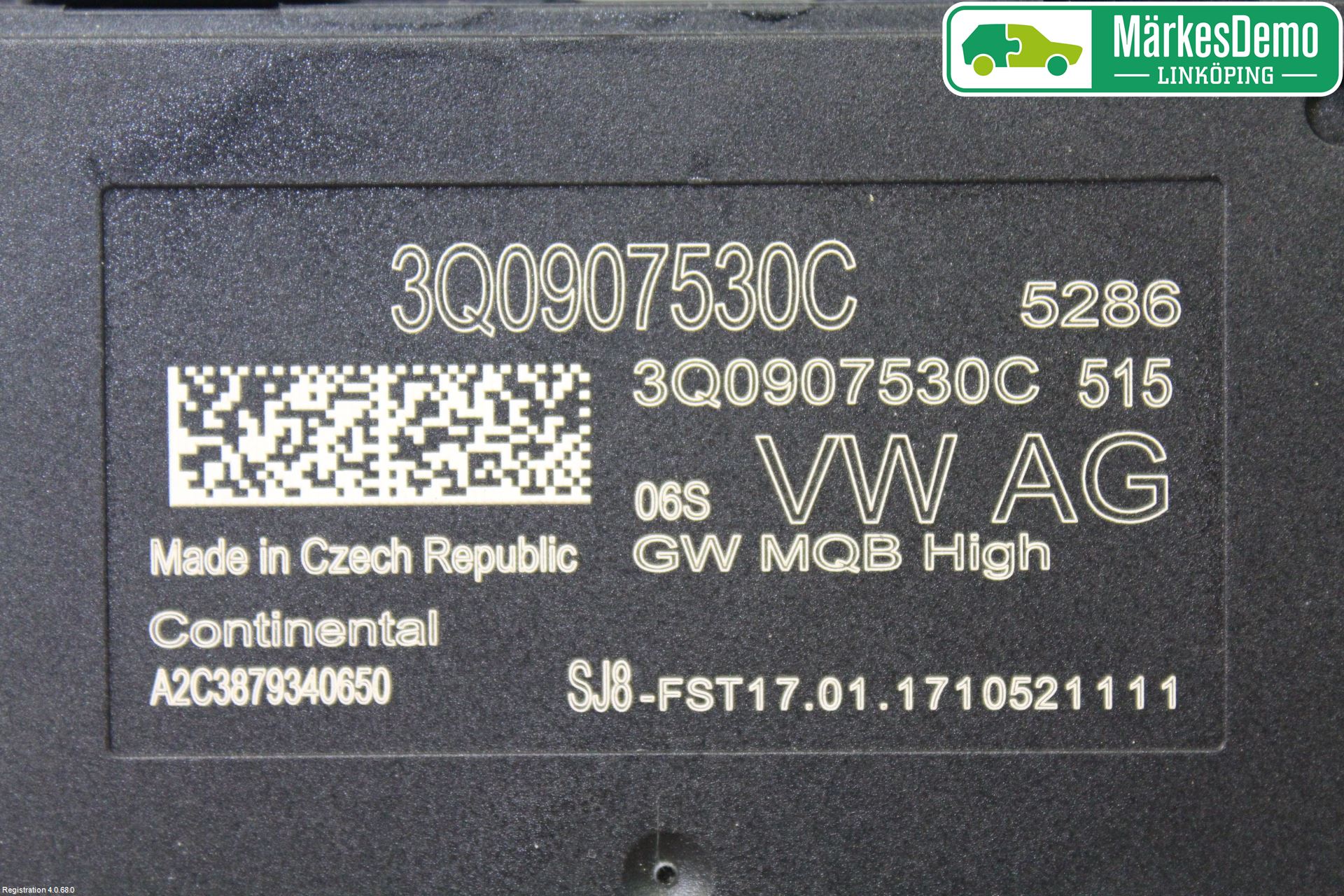 Volkswagen VW GOLF / E-GOLF VII 13-20 Styreenhet Øvrig