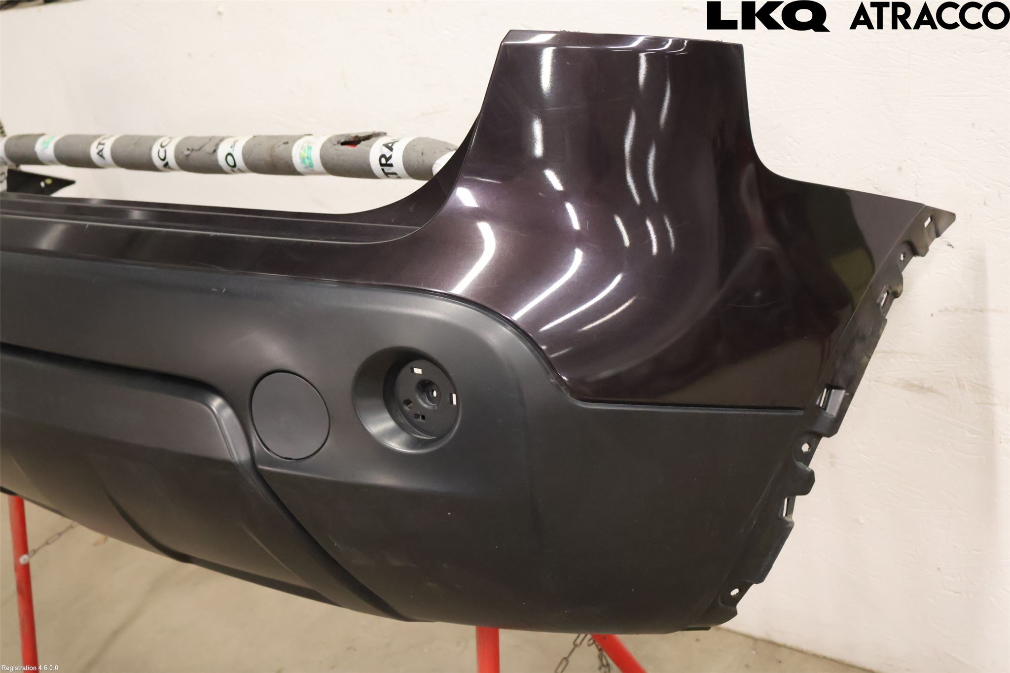 Nissan QASHQAI 10-14 Støtfanger Bak Overtrekk