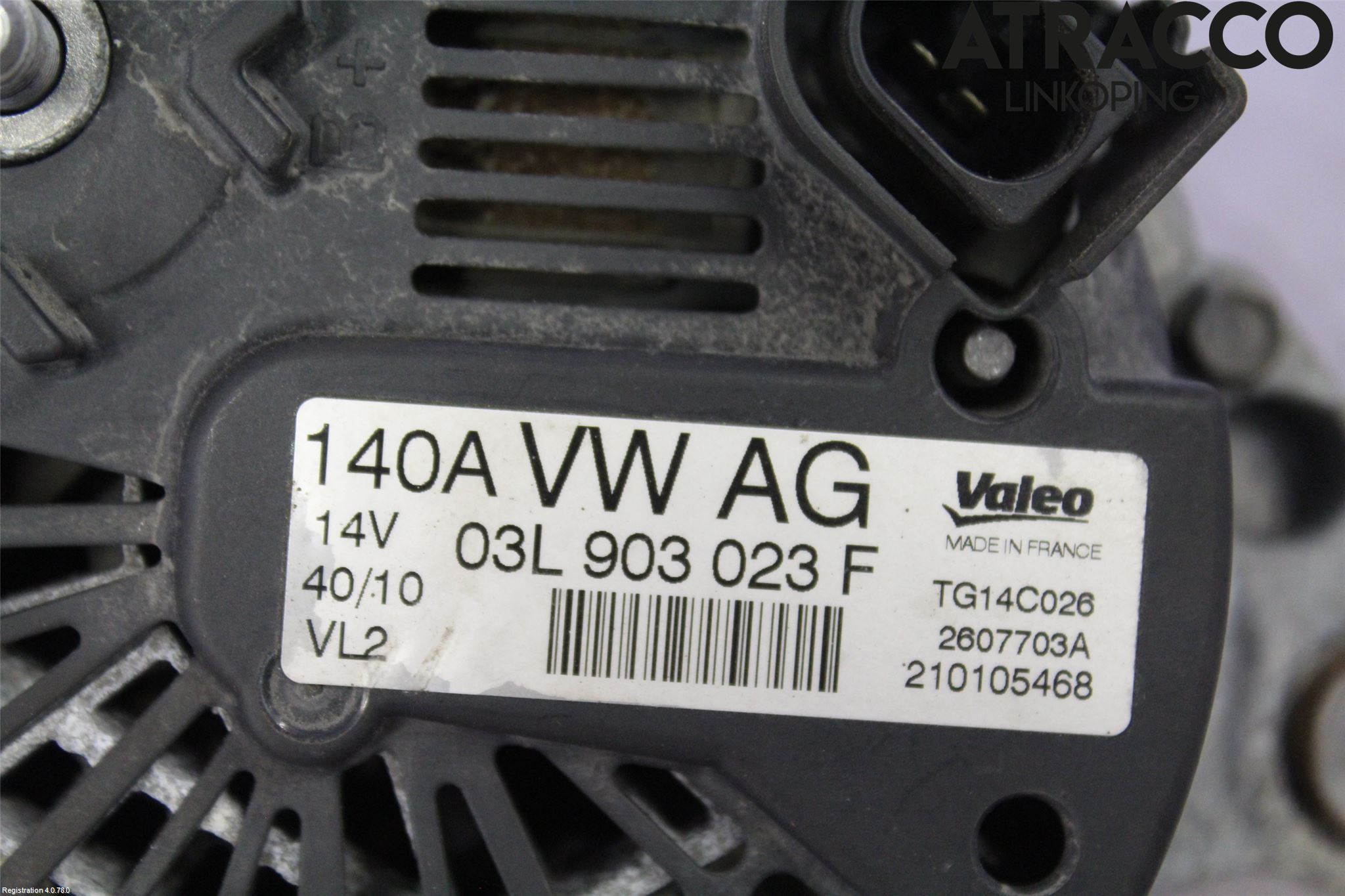 Volkswagen VW GOLF VI 09-13 Dynamo
