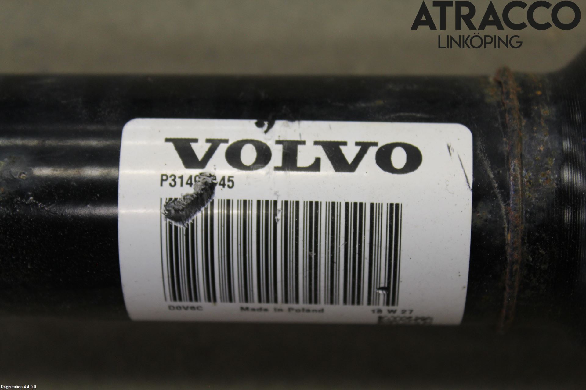 Volvo XC60 18- Mellomaksel Kompl