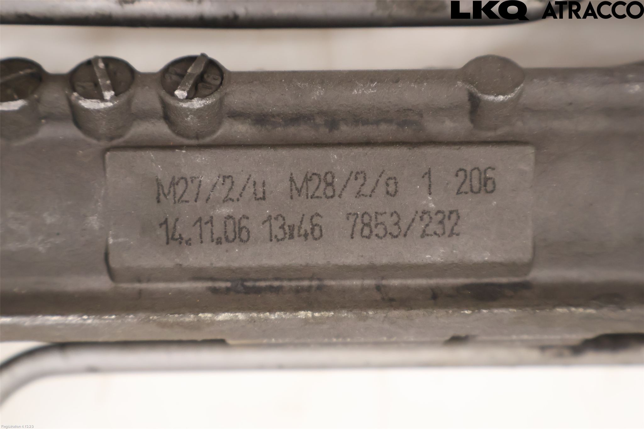 BMW 5 E60/61 Sed/Tou 02-10 Servo Snekke - Tannstang