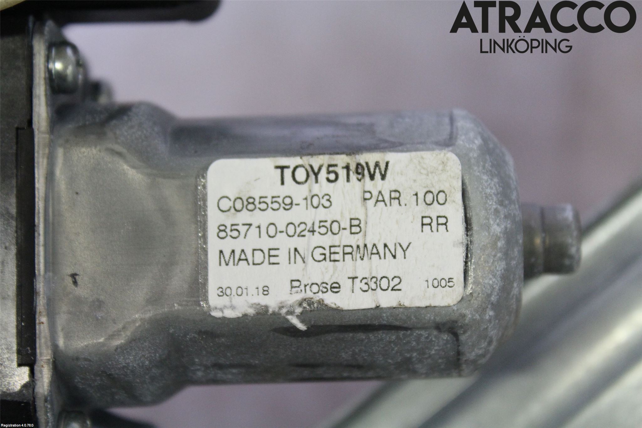 Toyota AURIS 13-19 Vindusheis El Komp