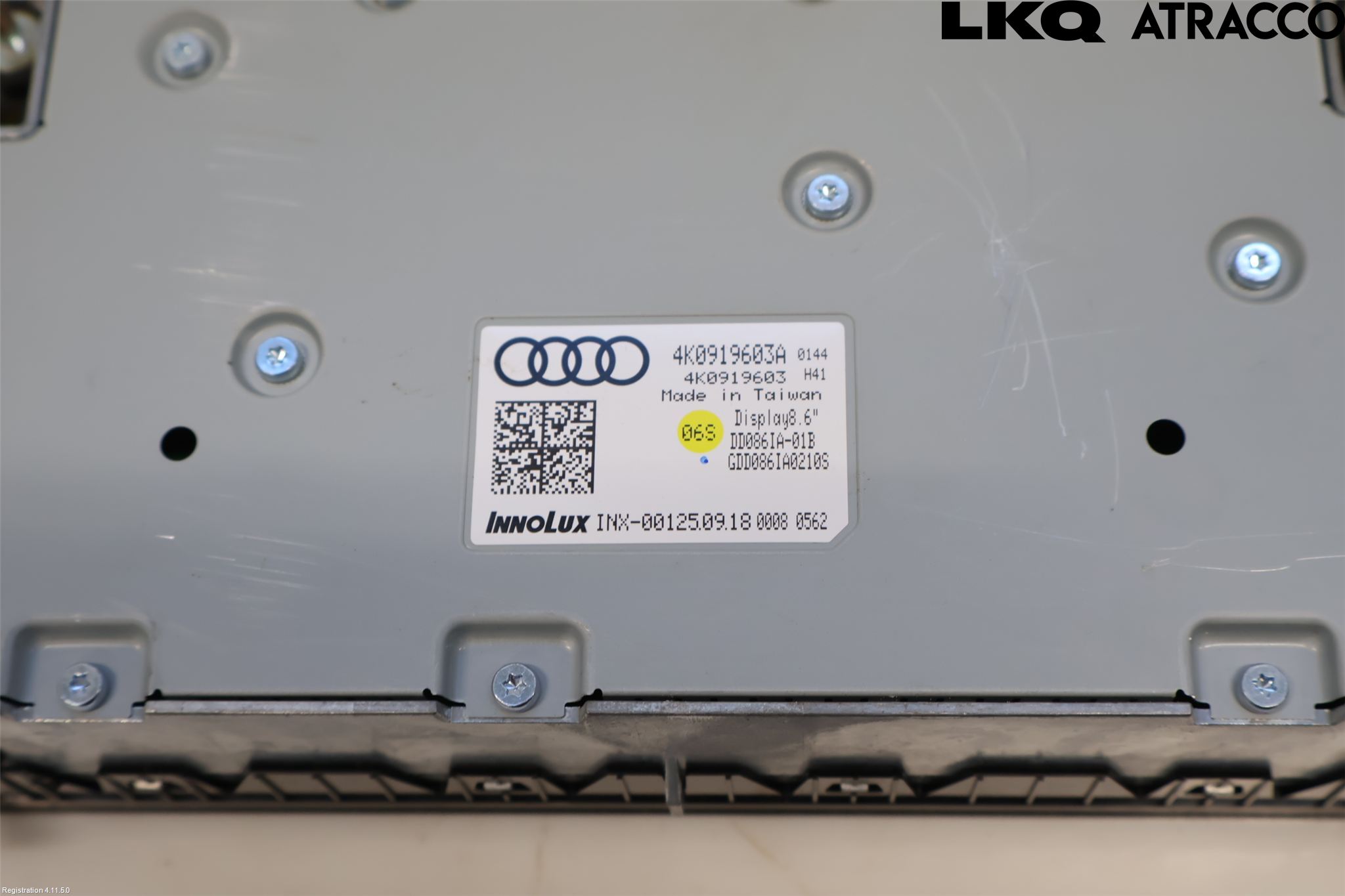 Audi A6 F2/C8 19- Instr Skjerm Dvd-Gps-Ac-Tlf
