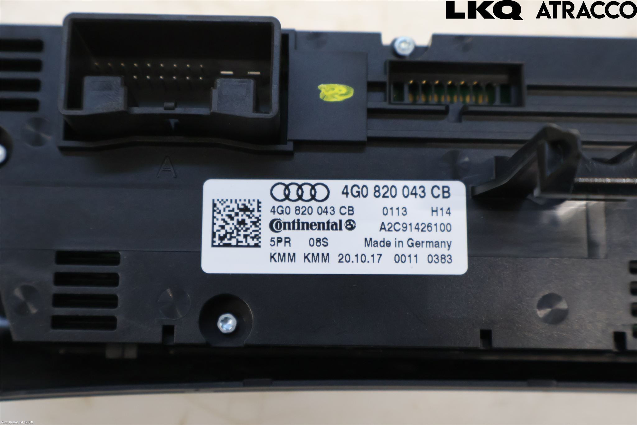 Audi A6/S6 4G 11-18 Varme Ac Betjening-Display
