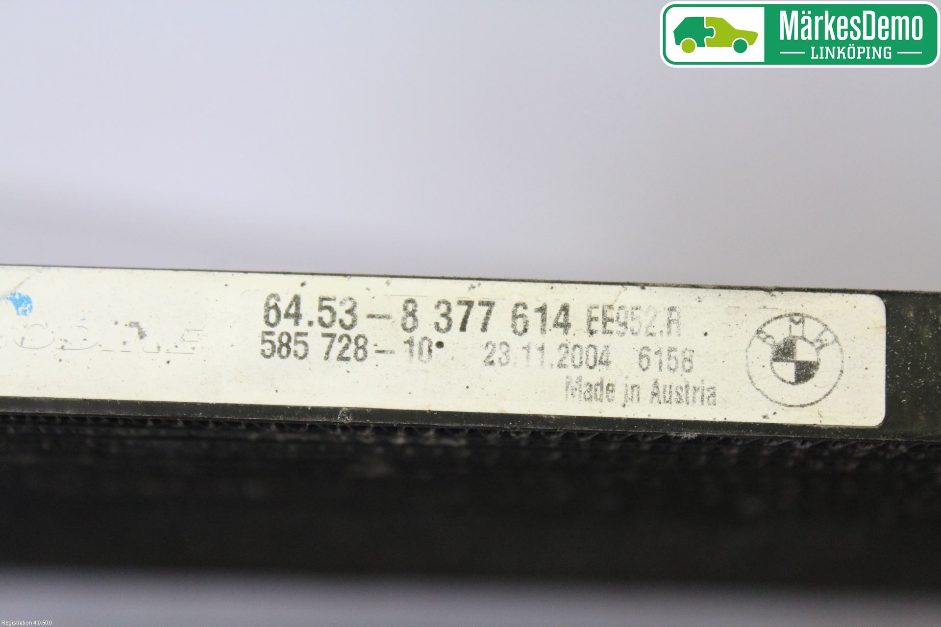 BMW 3 E46      98-05 Varme Ac Kondenser-Kjøler
