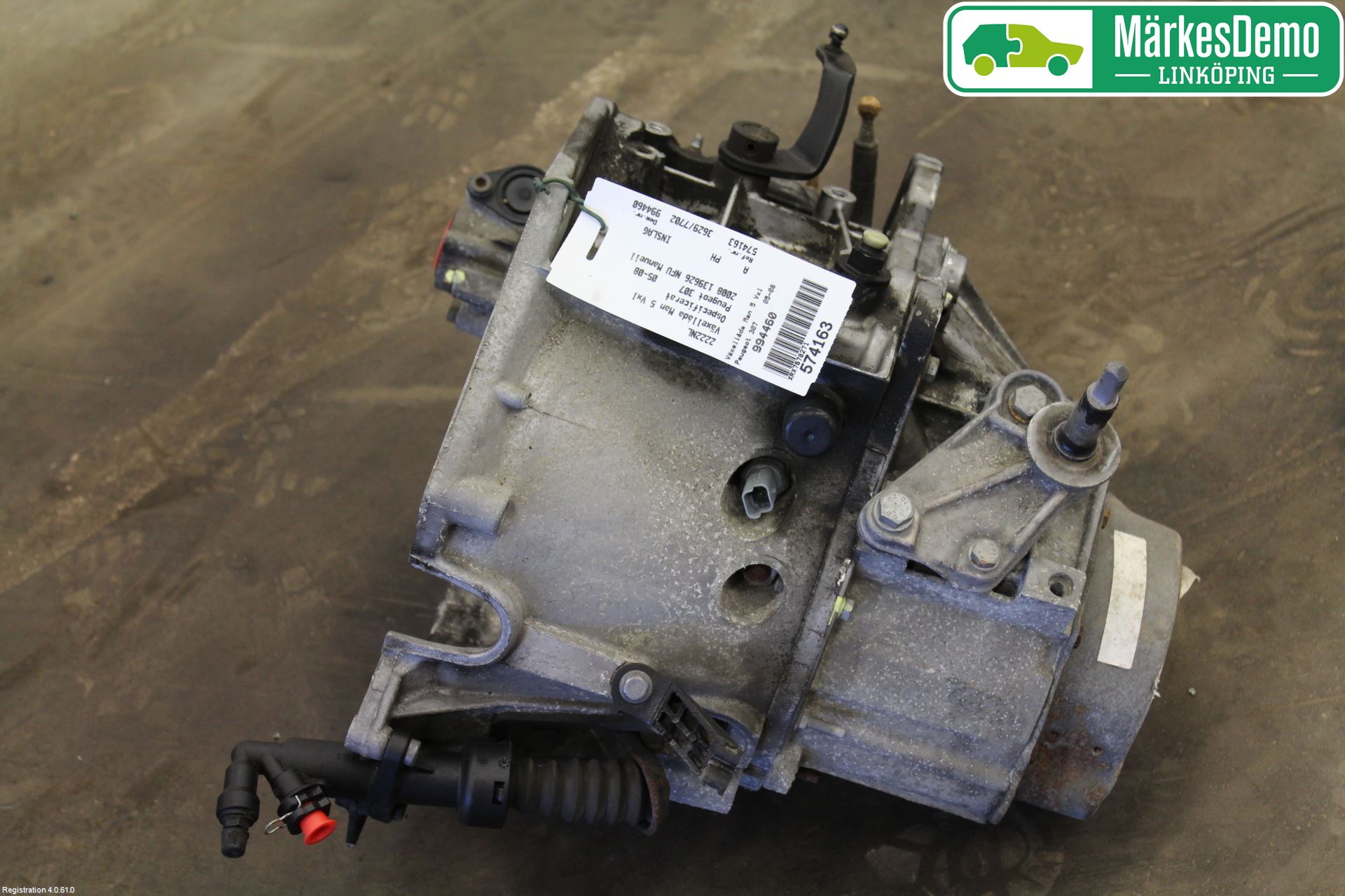 Peugeot 307     05-08 Gearkasse 5 Trinn