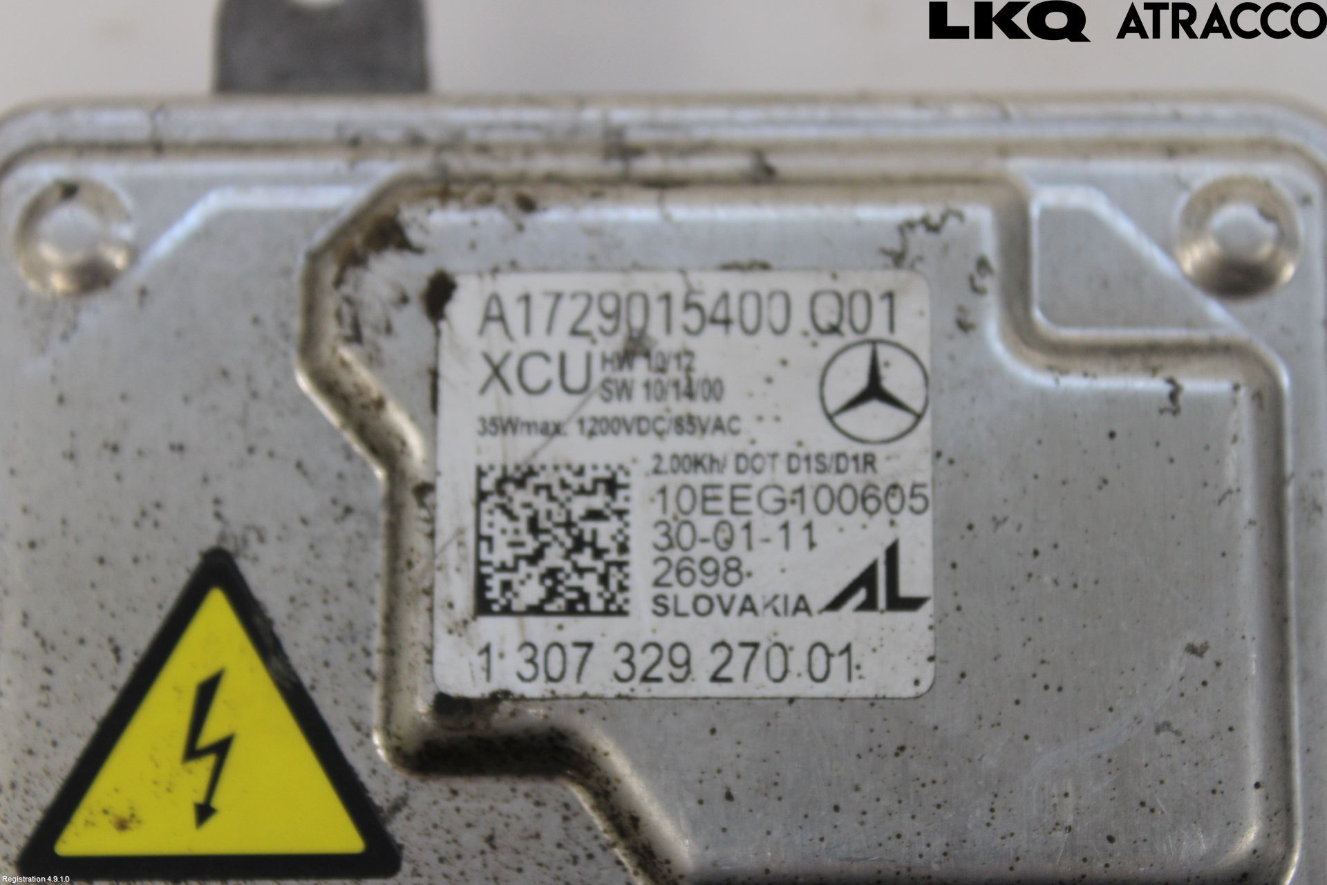 Mercedes-Benz MB C-KLASS (W204) 07-15 Styreenhet Xenon