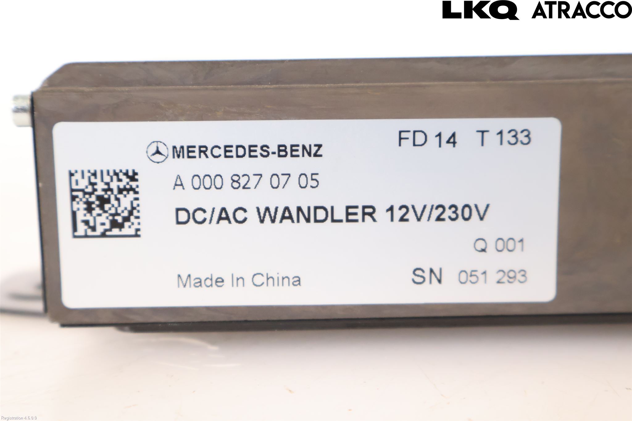 Mercedes-Benz MB C-KLASS (W205) 14-21 Rele Spenningsomformer