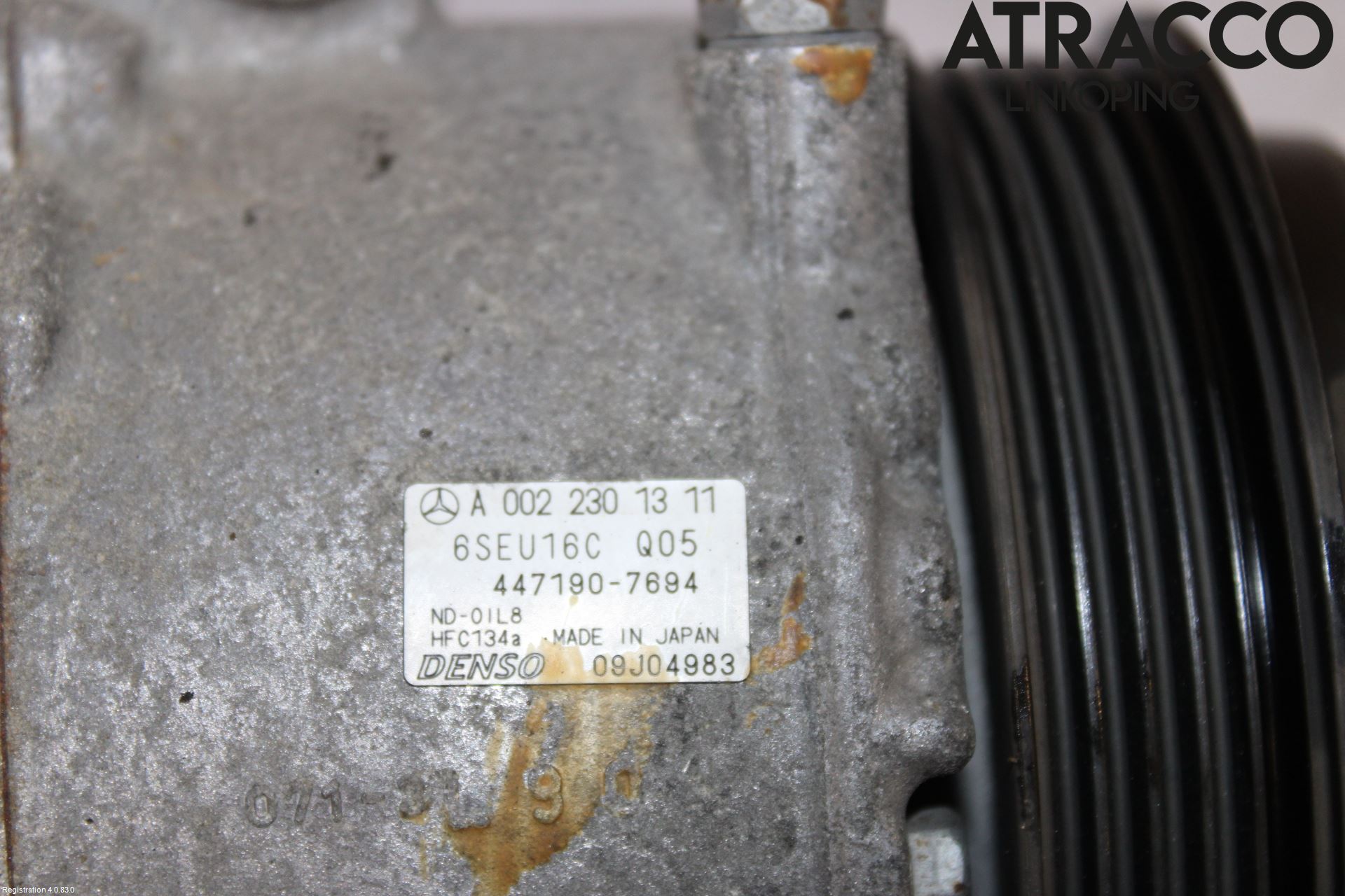 Mercedes-Benz MB A-KLASS (W169) 04-12 Varme Ac Kompressor