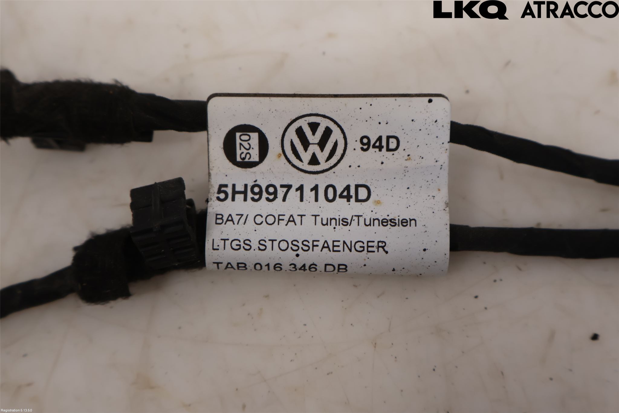 Volkswagen VW GOLF / E-GOLF VIII 20- Ledningsnett