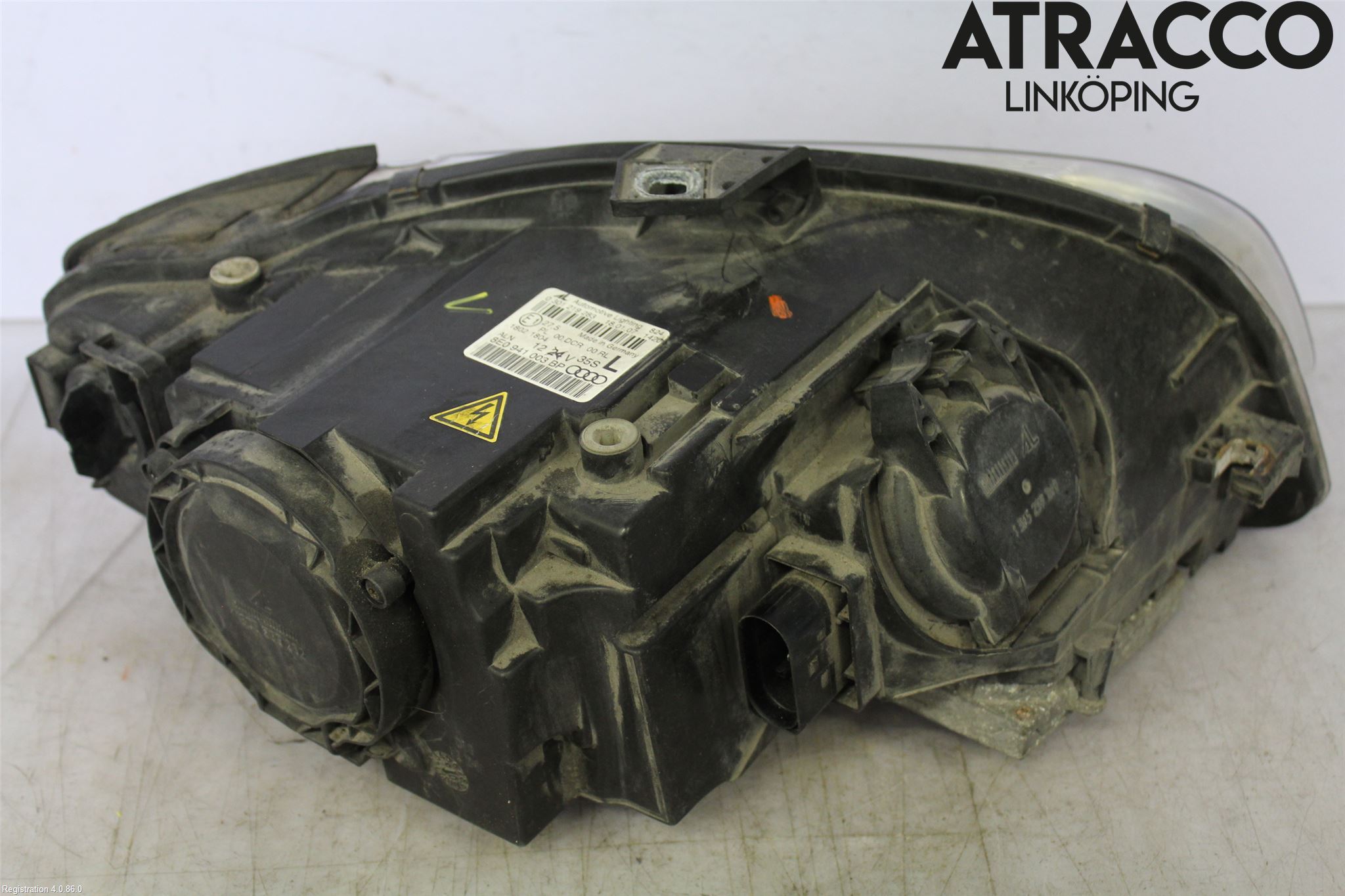 Audi A4/S4 05-07 Frontlykt Venstre