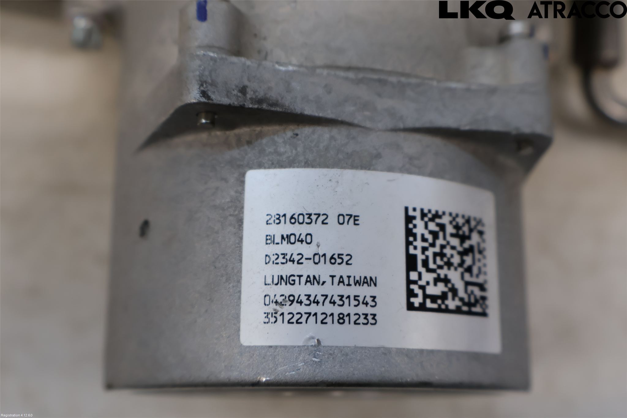 Fiat 500 07- Rattakselaggregat Innebygd Servo