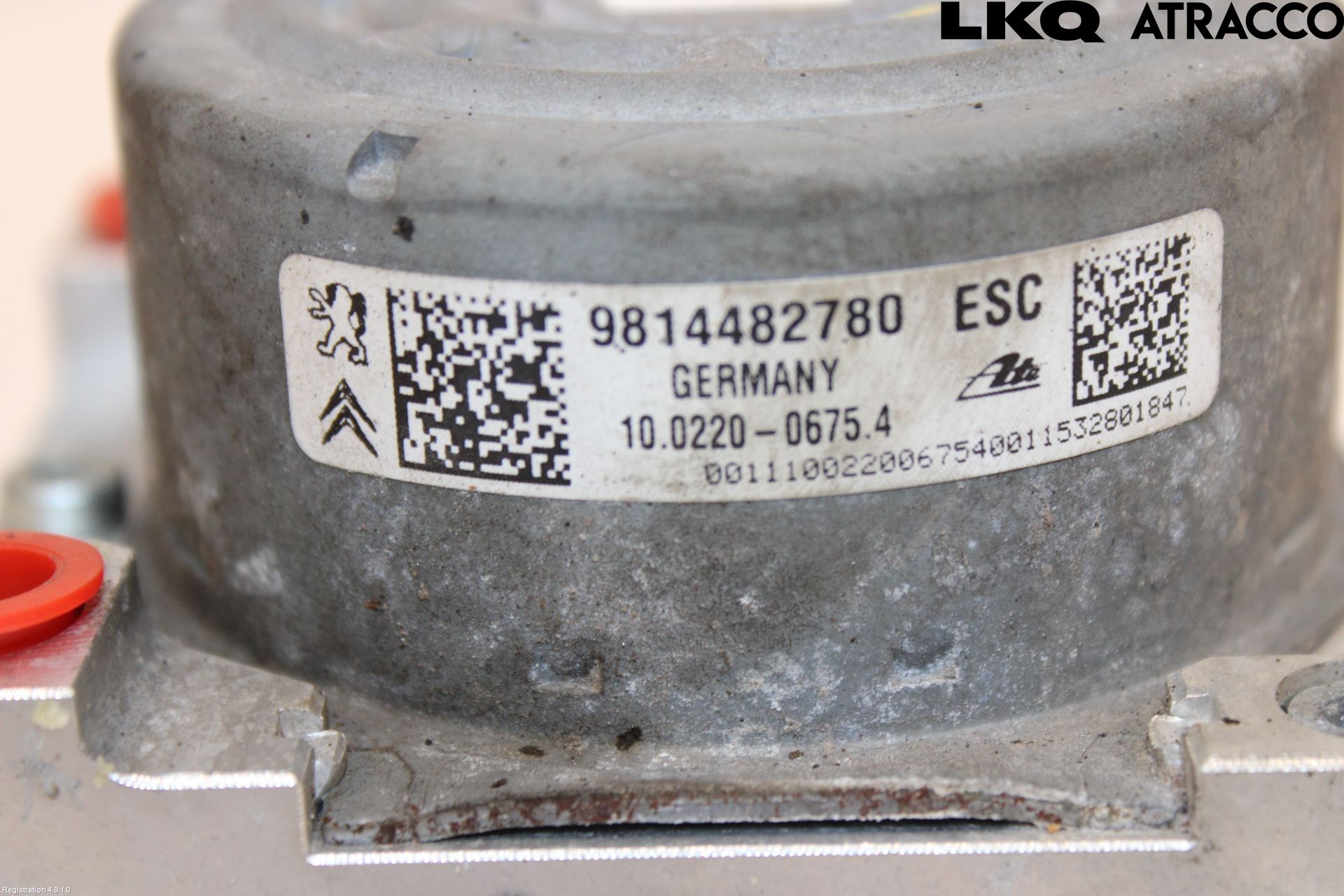 Peugeot PEUGOT 208 16-19 Abs Hydraulikkaggregat