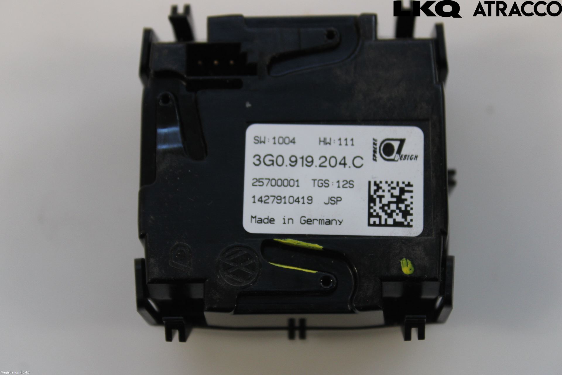 Volkswagen VW PASSAT 15-19 Instr Klokke