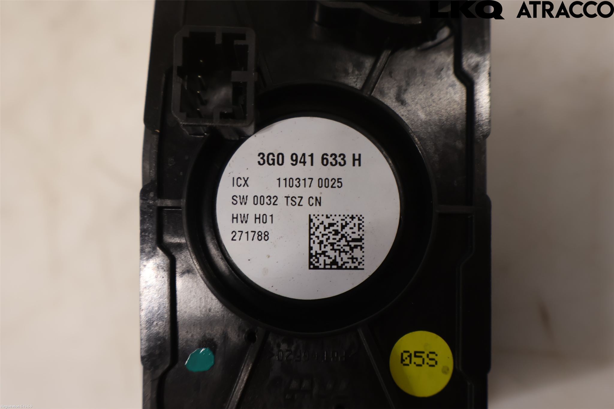 Volkswagen VW PASSAT 15-19 Bryter Hovedlys