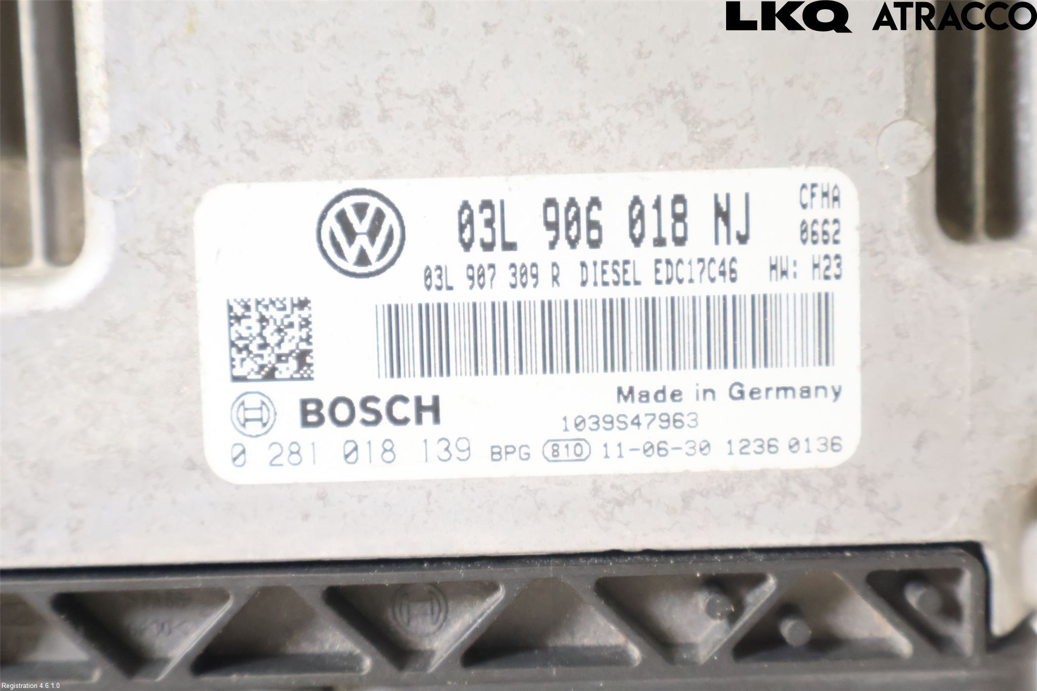 Volkswagen VW CADDY 11-15 Styreenhet Dieselpumpe
