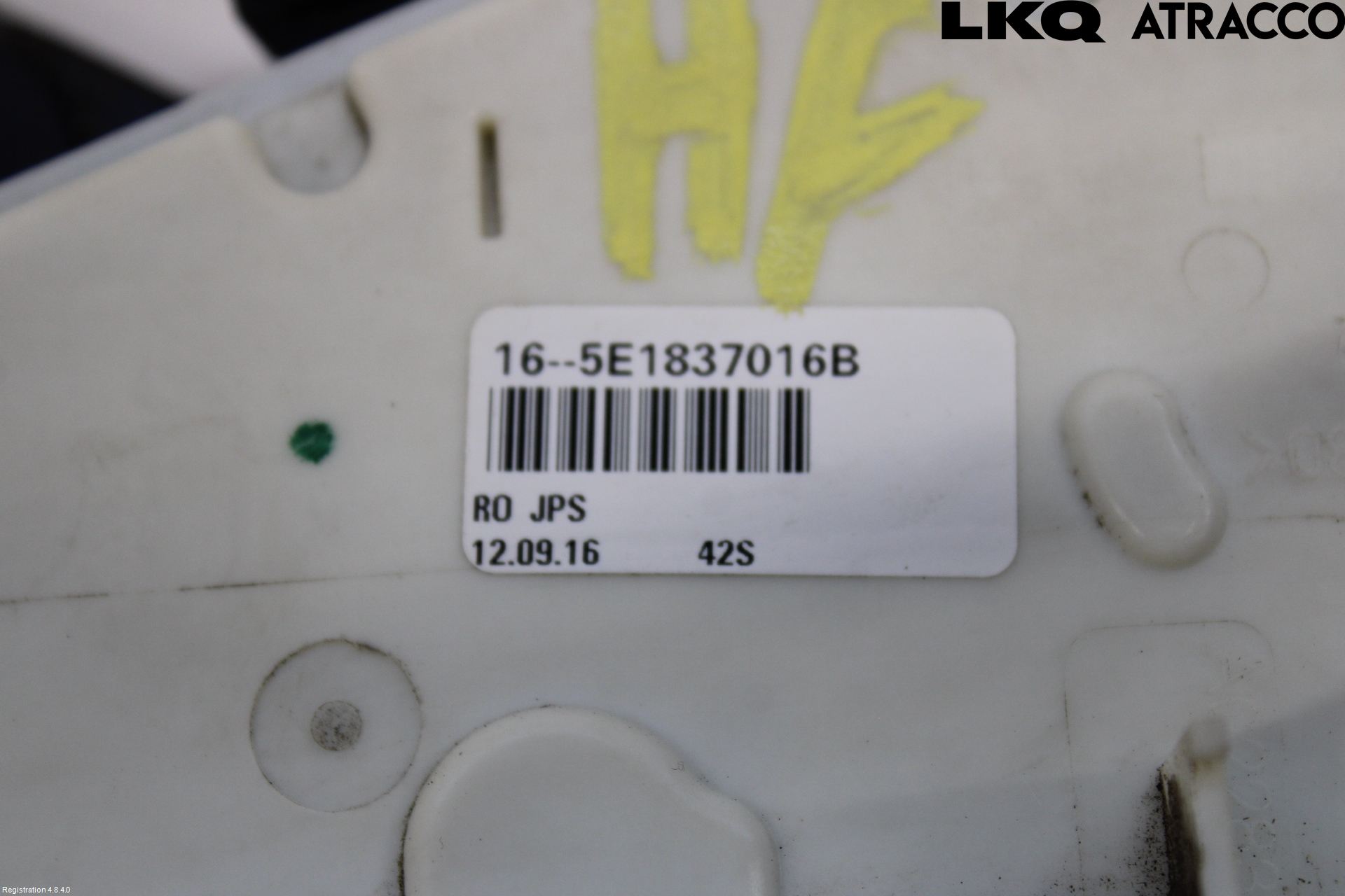 Volkswagen VW PASSAT 15-19 Dørlås - Låsekasse